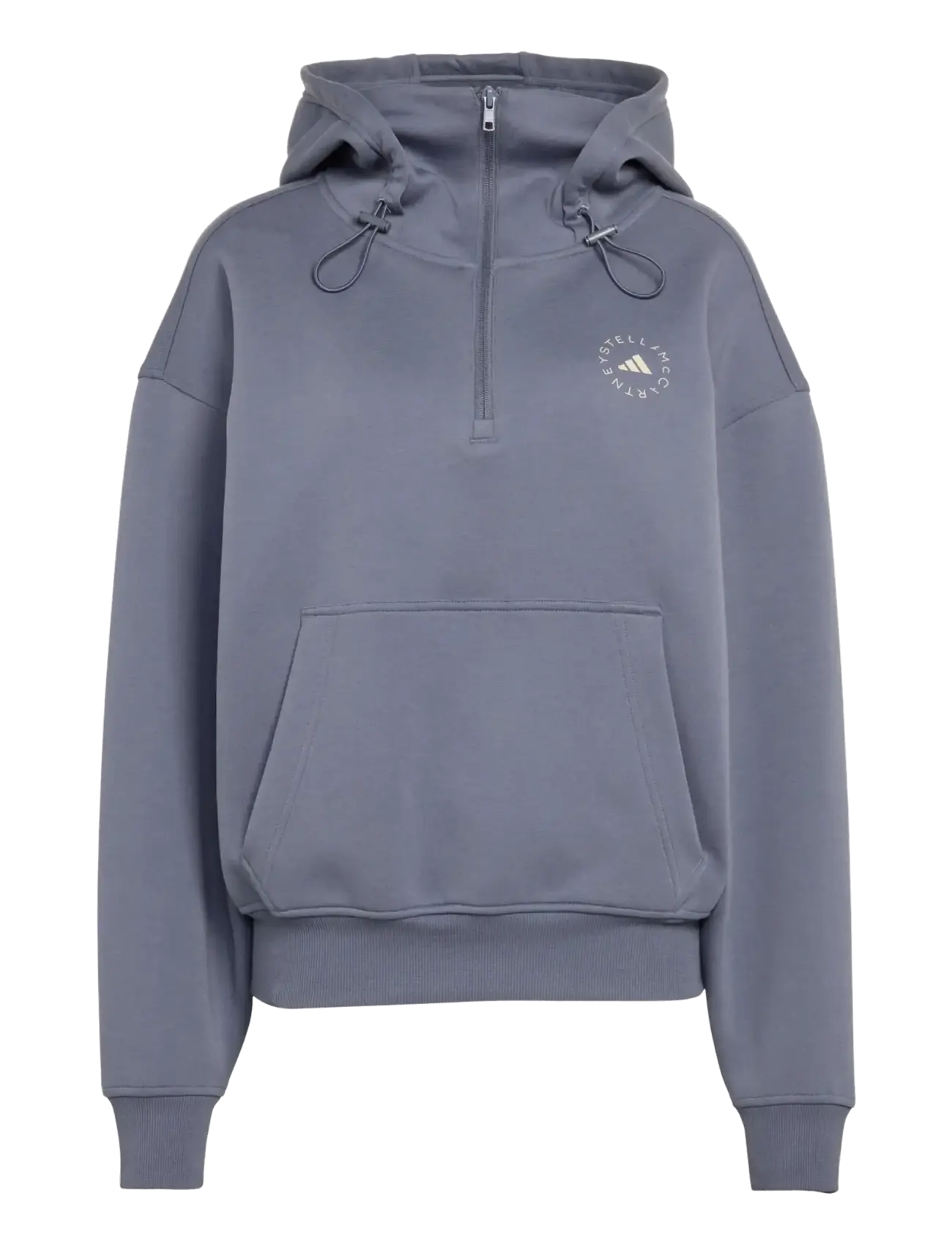 adidas by Stella McCartney aSMC HALFZIP HD - Sweatshirts - ONIX / blue