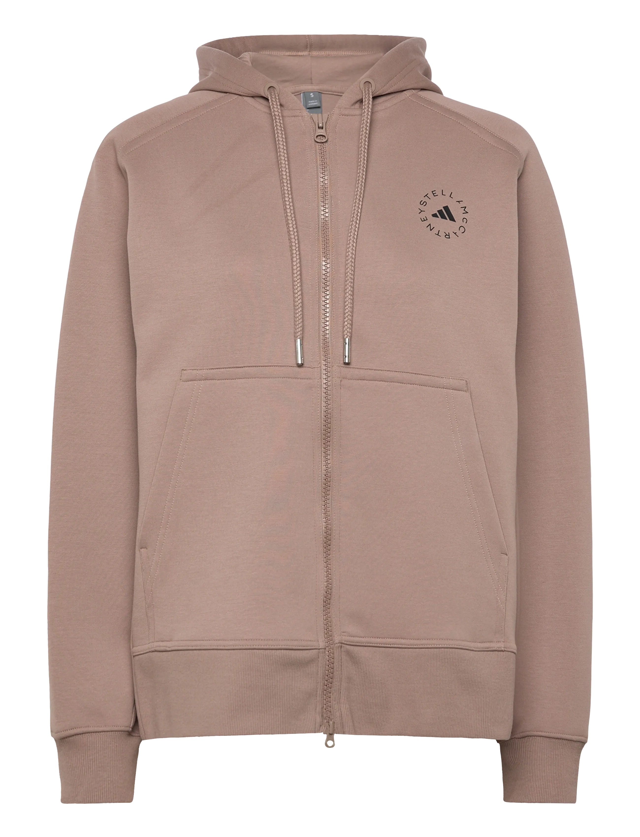 adidas by Stella McCartney aSMC FZ HOODIE - adidas by Stella McCartney - CHABRN / beige
