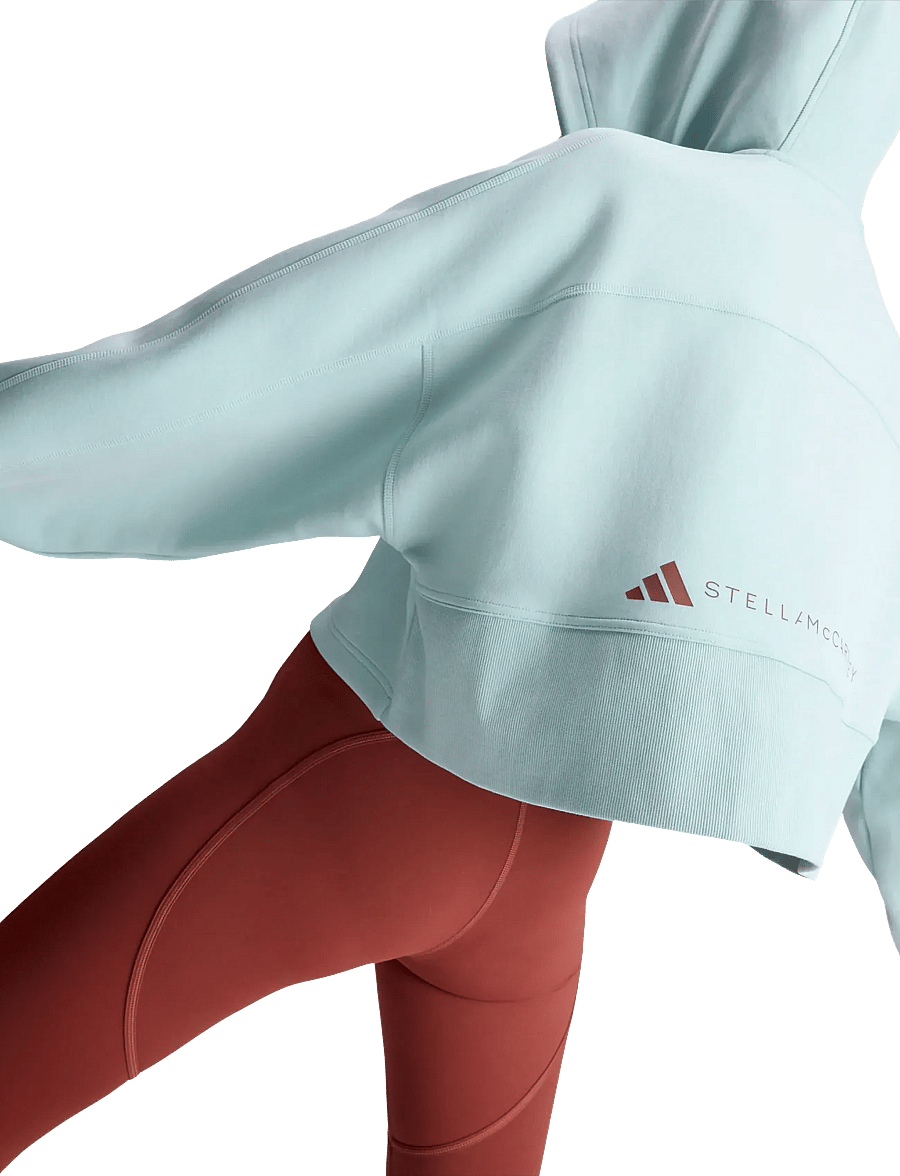 adidas by Stella McCartney - aSMC CRO HOODIE - overdele - vapgrn - 5
