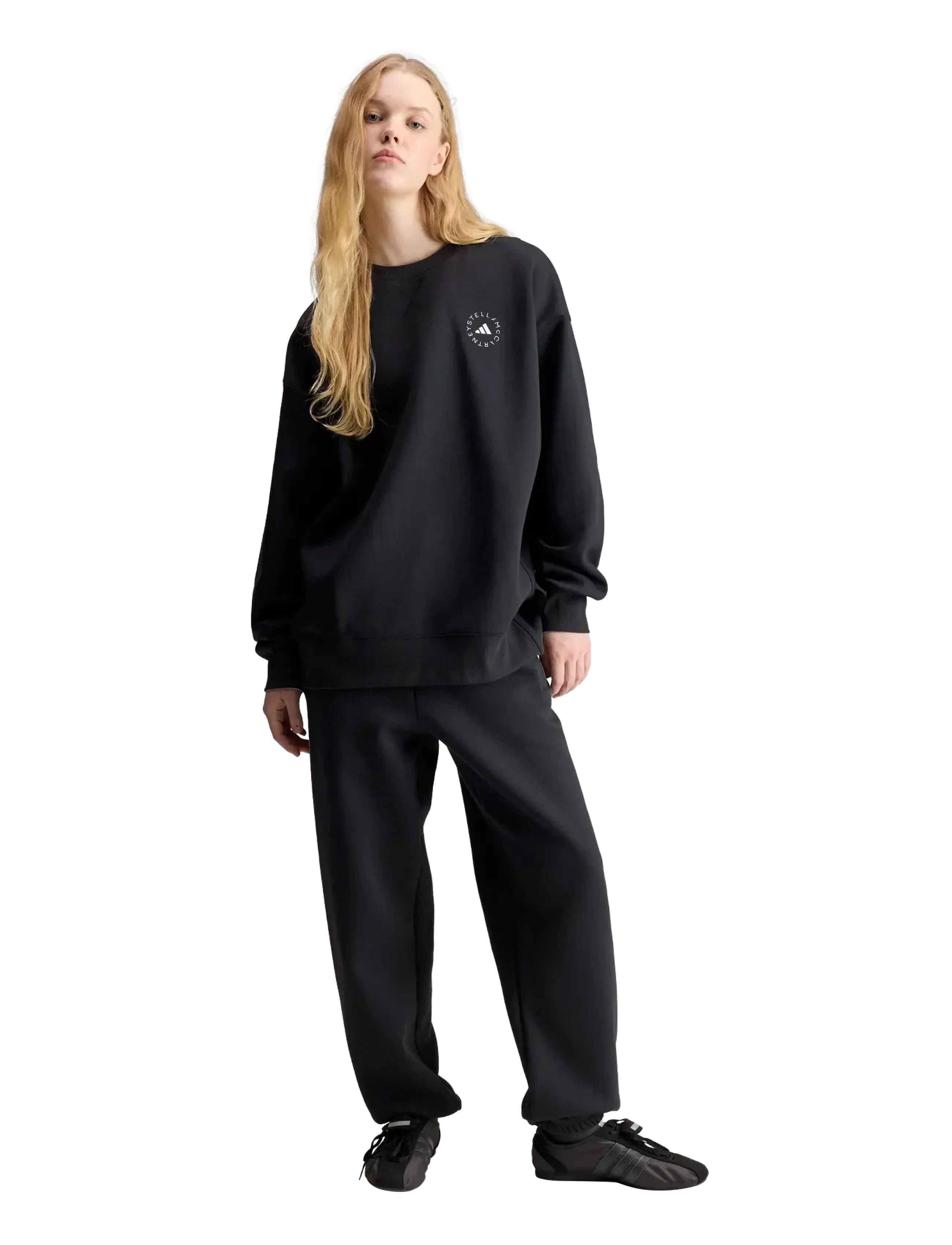 adidas by Stella McCartney Asmc Loose Ss, XL, Schwarz, Frauen