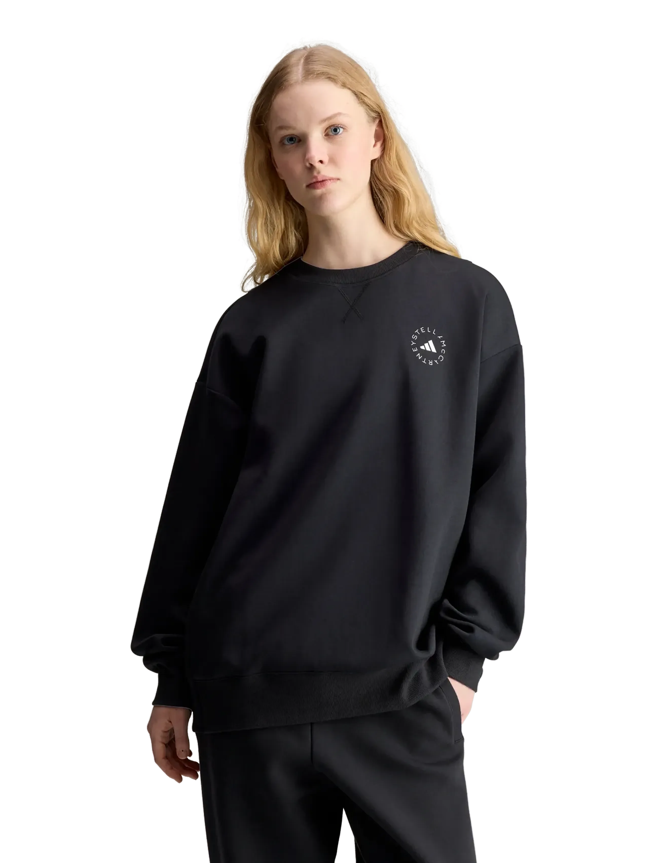 adidas by Stella McCartney - aSMC LOOSE SS - Överdelar - black - 3