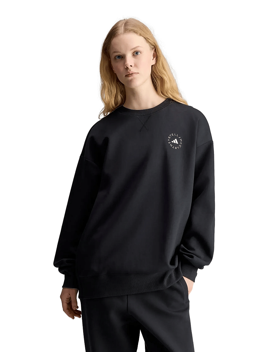 adidas by Stella McCartney - aSMC LOOSE SS - sweatshirts - black - 3