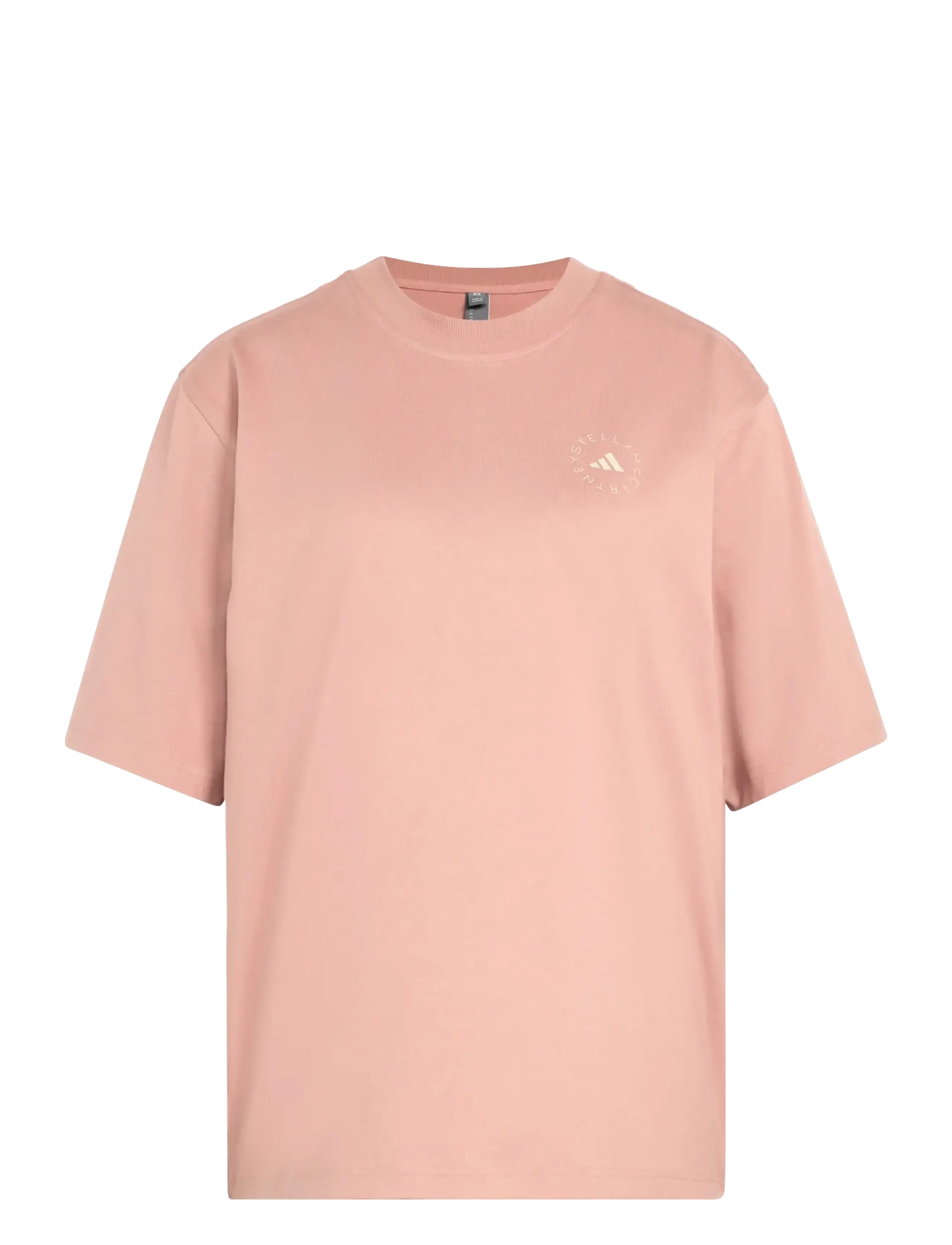 adidas by Stella McCartney aSMC LOOSE TEE - Kleidung - BROWNM / pink/rose