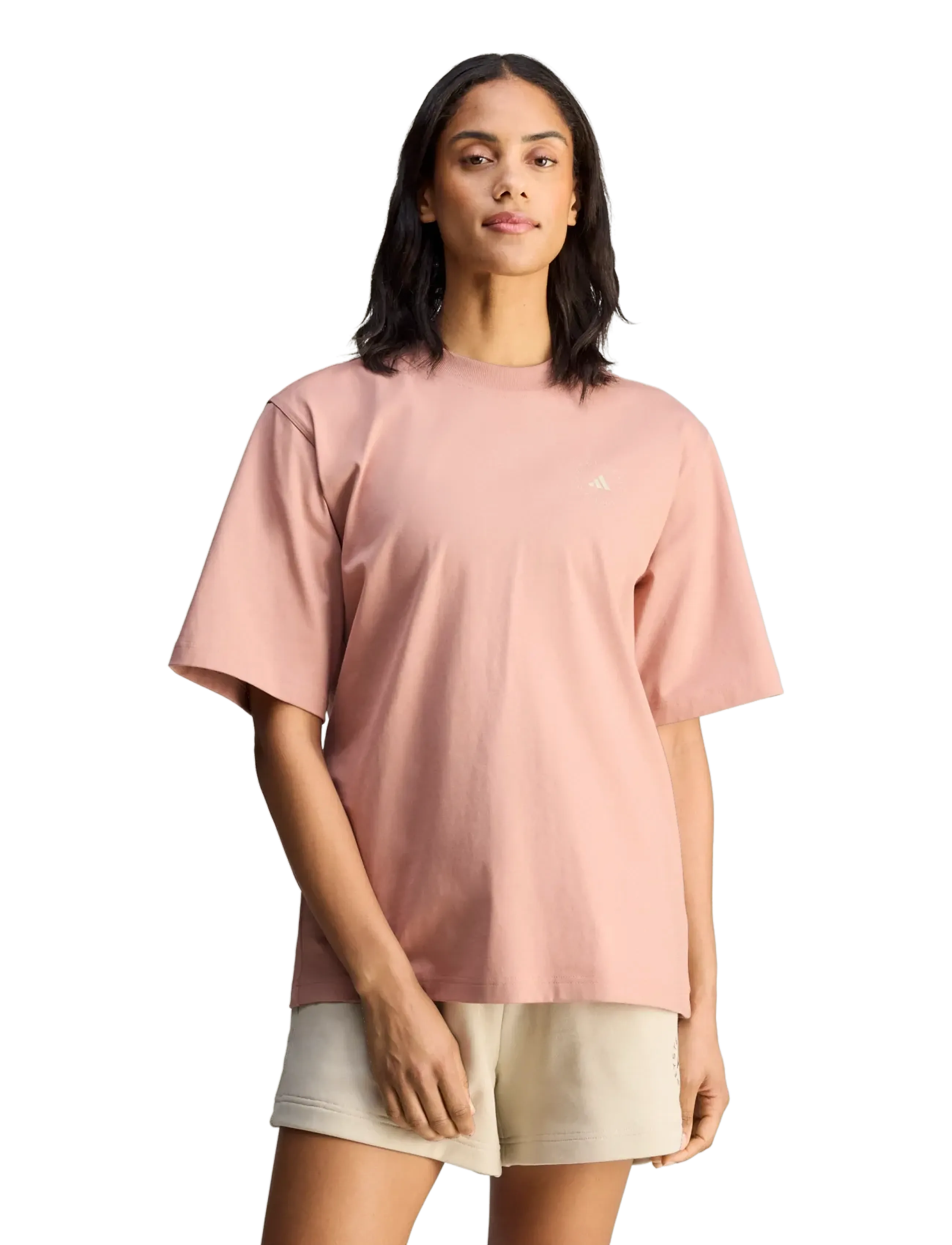 adidas by Stella McCartney - aSMC LOOSE TEE - t-shirts - brownm - 2