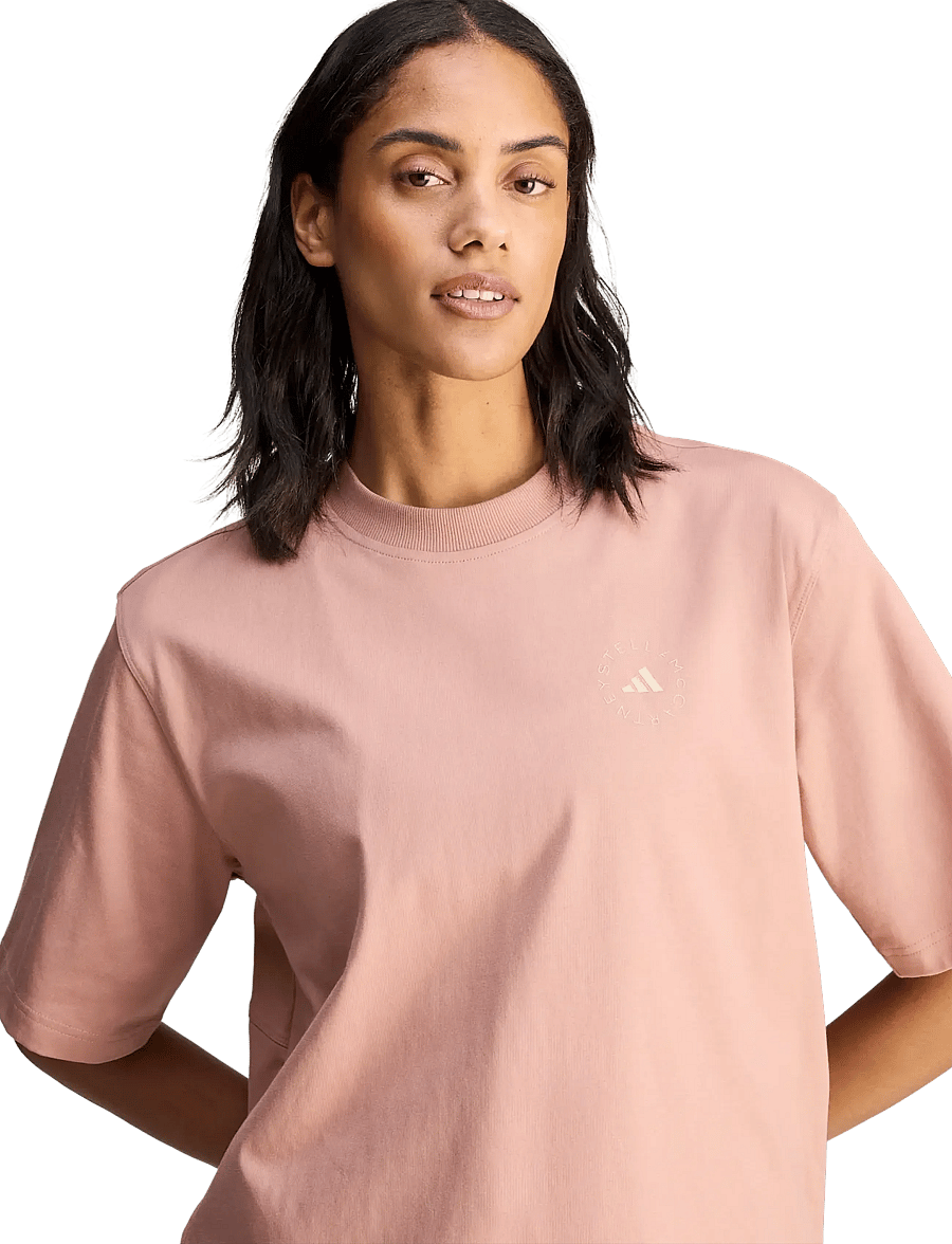 adidas by Stella McCartney - aSMC LOOSE TEE - t-shirts - brownm - 3