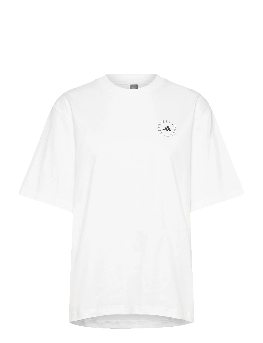 adidas by Stella McCartney - aSMC LOOSE TEE - t-shirts - white - 0