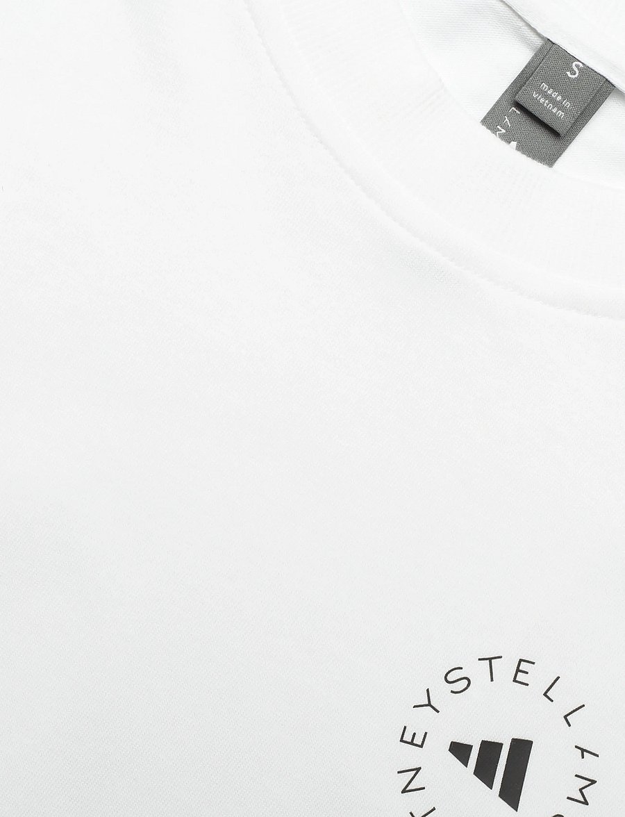 adidas by Stella McCartney - aSMC LOOSE TEE - t-shirts - white - 2