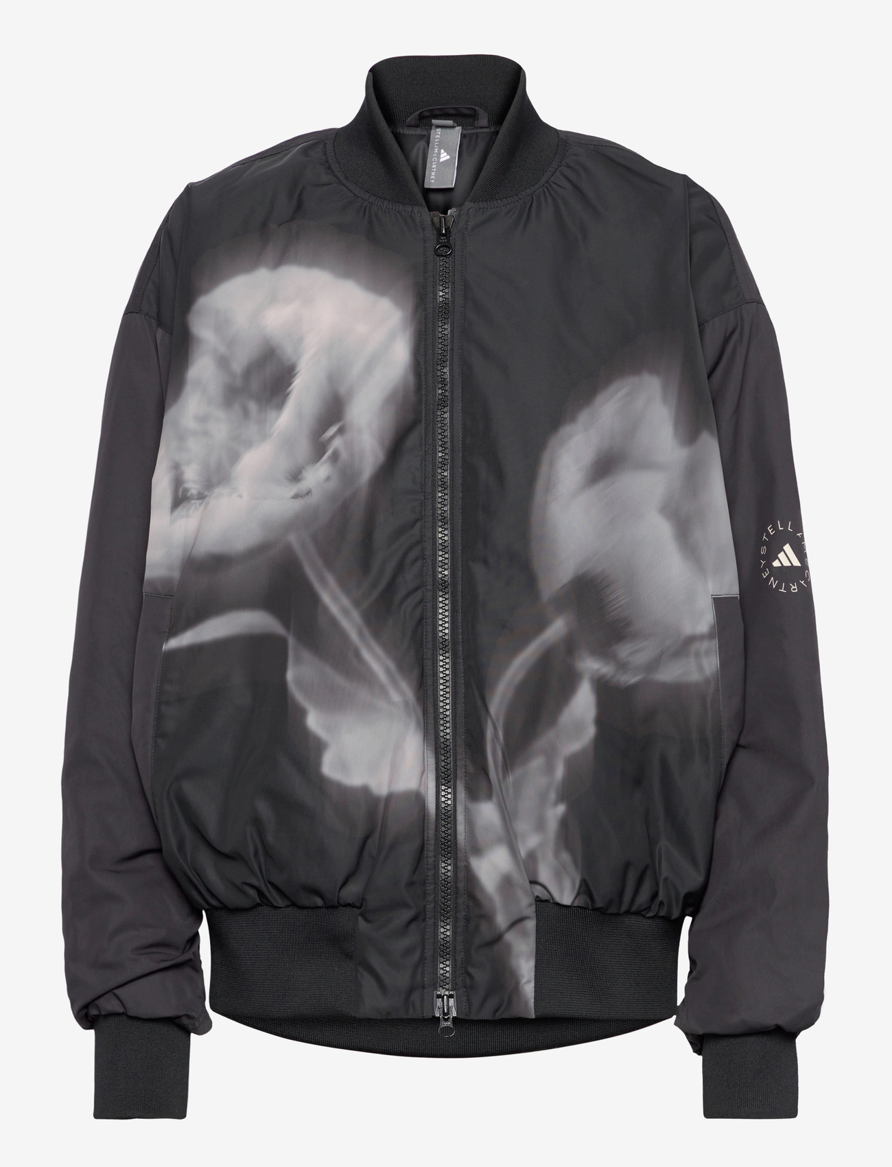 adidas by Stella McCartney - aSMC SW BOMB P - casual jackets - black/white - 0