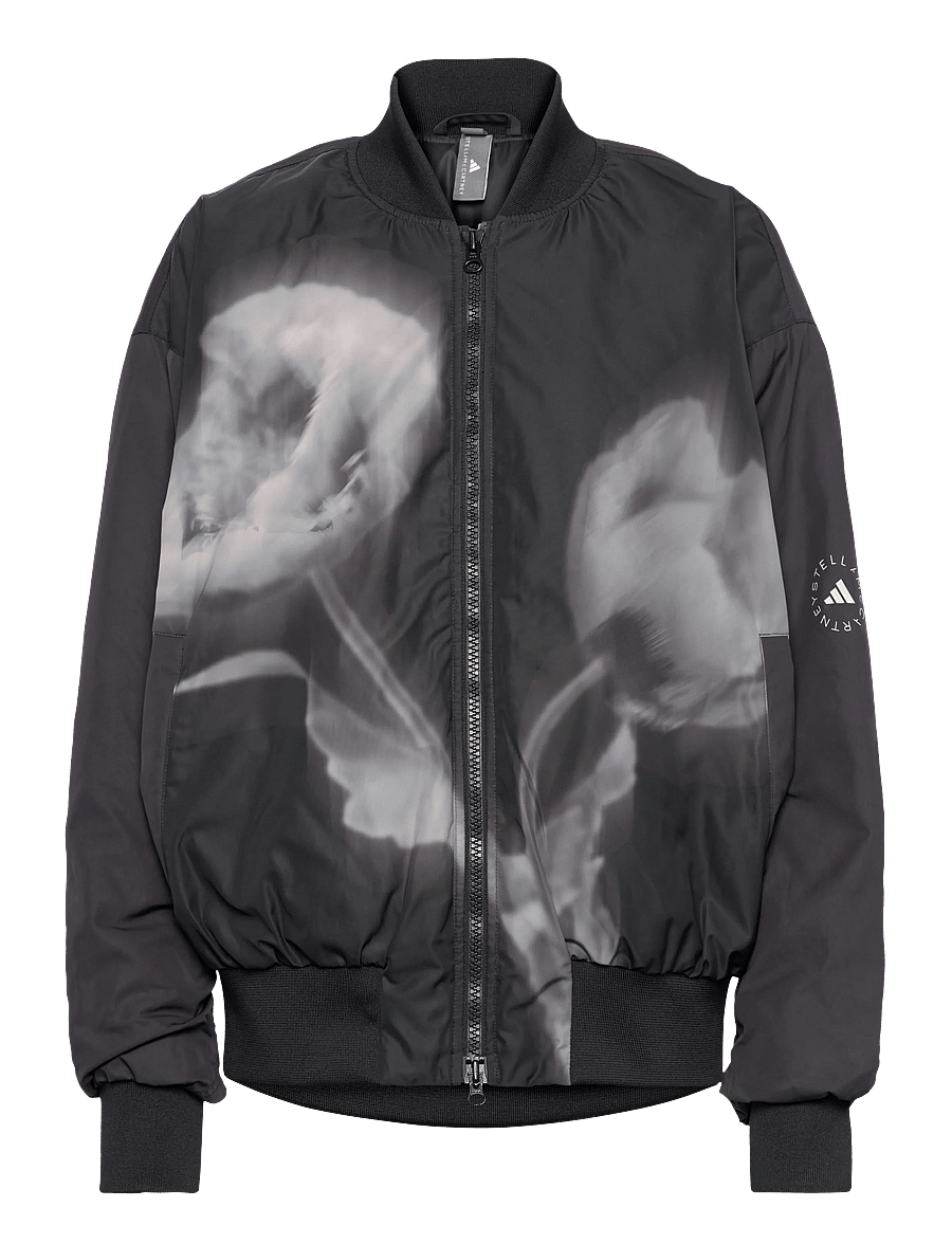 adidas by Stella McCartney - aSMC SW BOMB P - casual jackor - black/white - 0