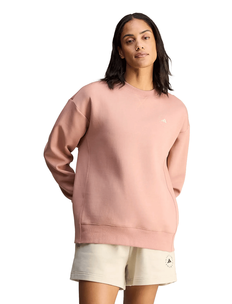 adidas by Stella McCartney - aSMC LOOSE SS - sweatshirts - brownm - 0