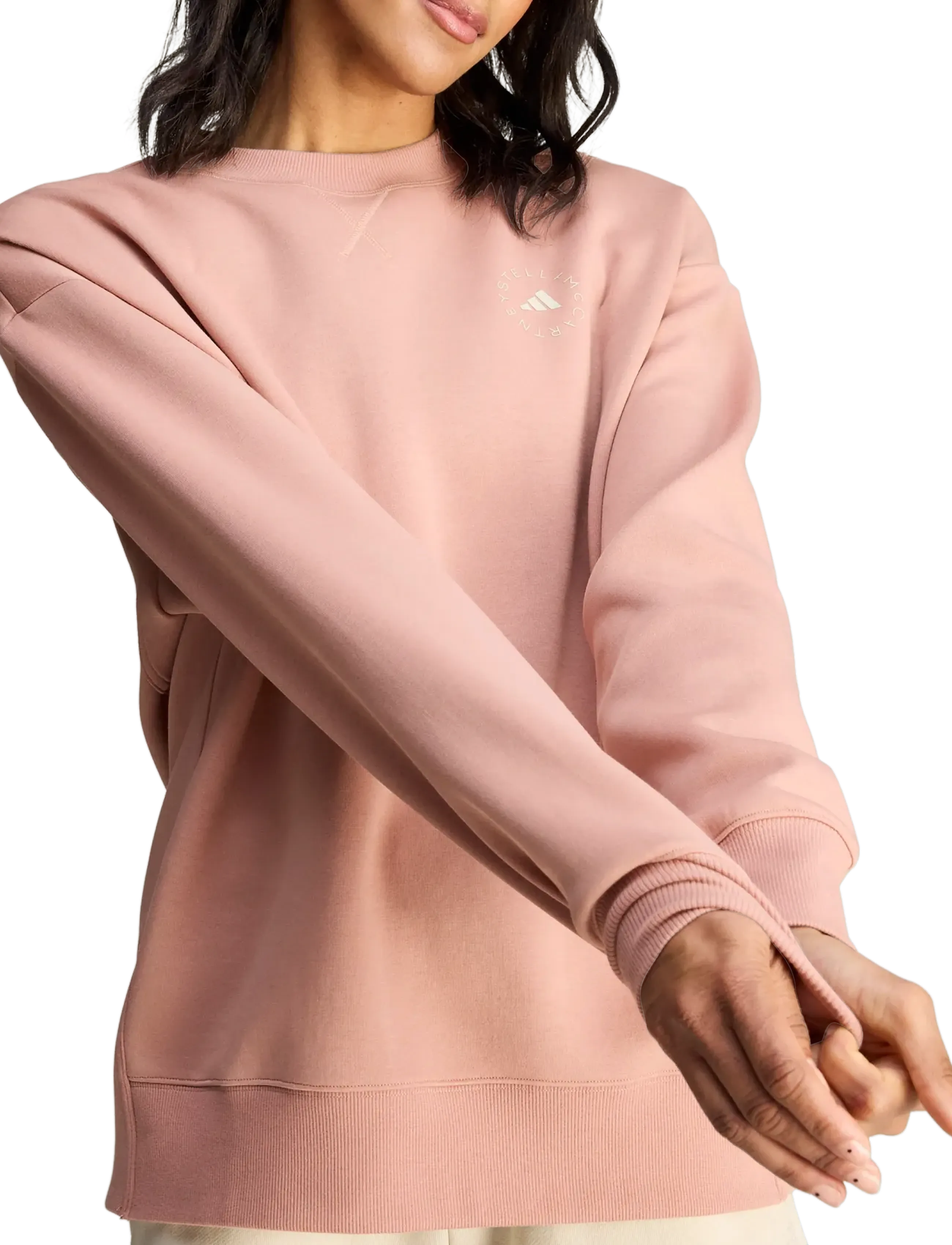 adidas by Stella McCartney - aSMC LOOSE SS - oberteile - brownm - 4