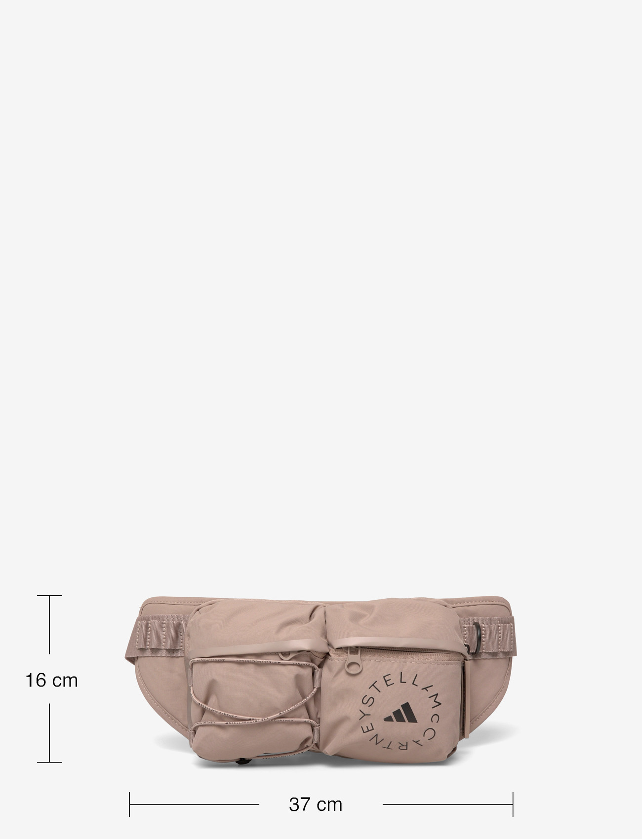 adidas by Stella McCartney - aSMC BUMBAG - handtaschen & bauchtaschen - chabrn/black - 3
