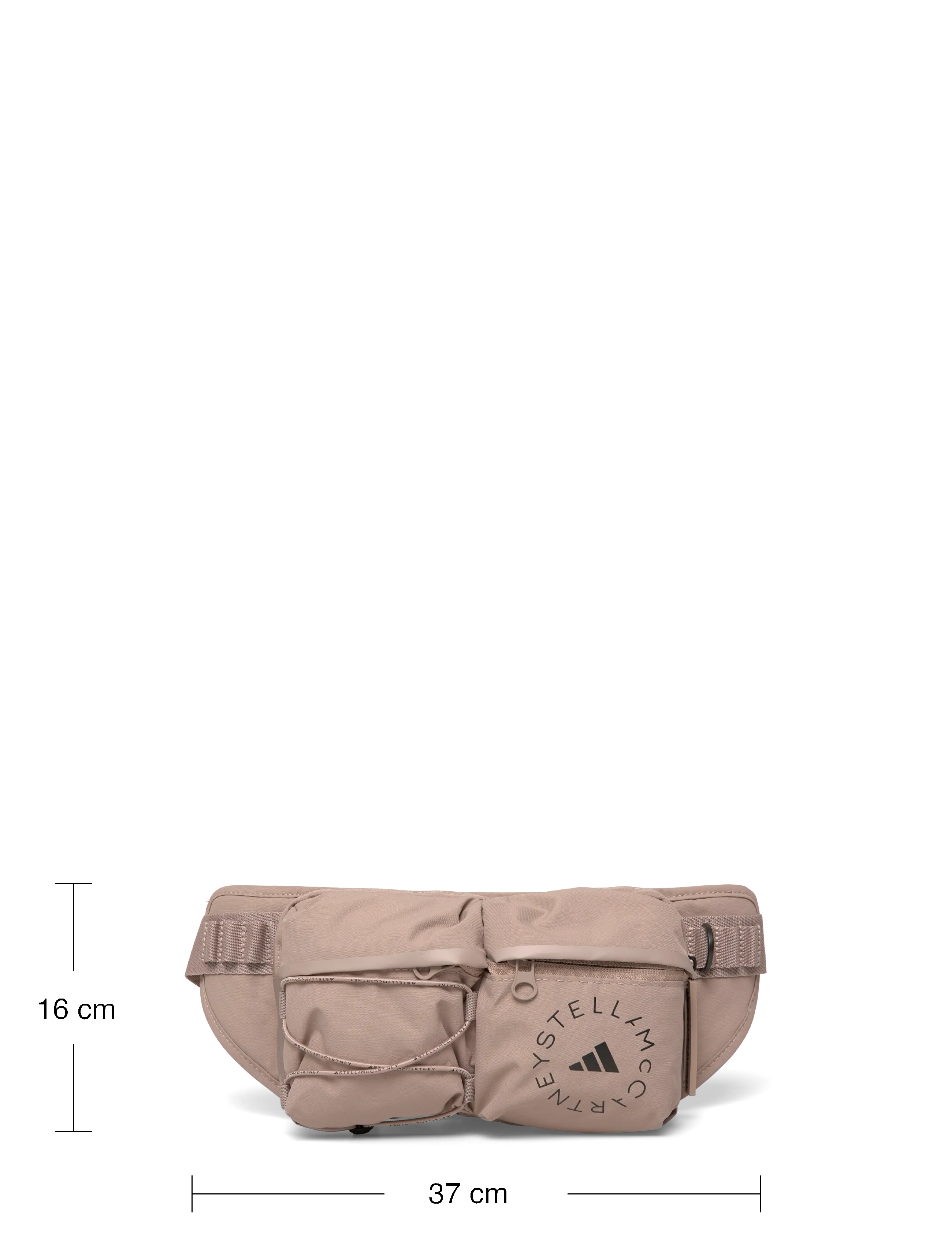 adidas by Stella McCartney - aSMC BUMBAG - crossbody & bæltetasker - chabrn/black - 3
