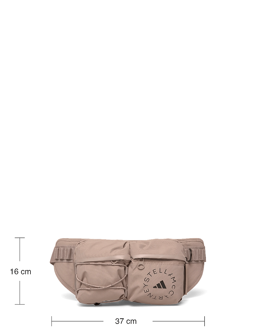adidas by Stella McCartney - aSMC BUMBAG - crossbody & bæltetasker - chabrn/black - 3