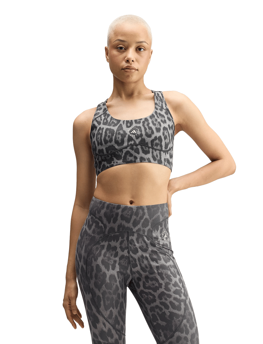 adidas by Stella McCartney - aSMC TPR BRA P - sport bh:ar - dovgry/carbon - 3