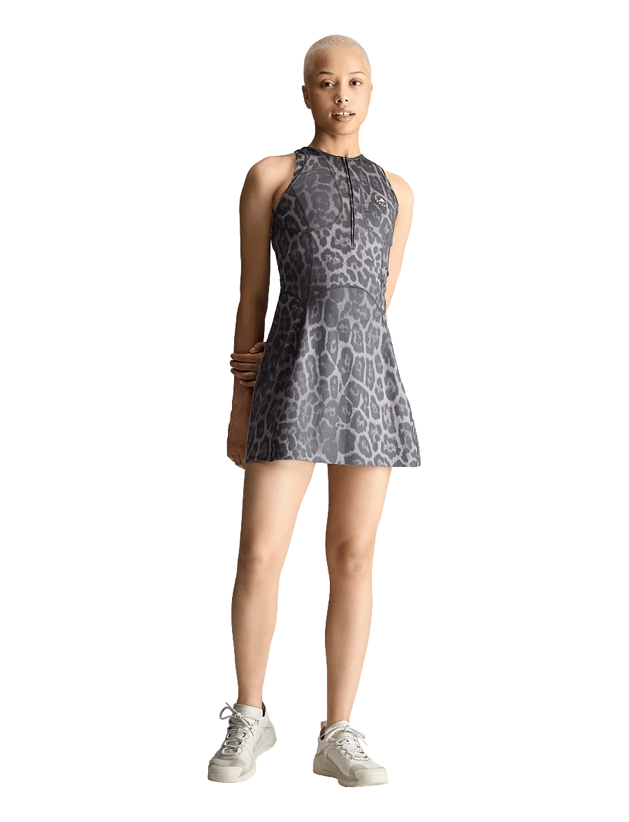 adidas by Stella McCartney - aSMC TPR DR P - kleider & röcke - dovgry/carbon - 3
