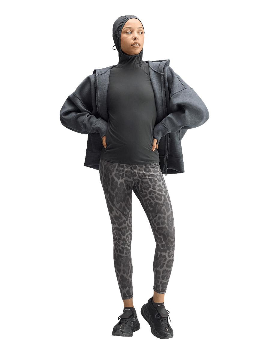 adidas by Stella McCartney - aSMC TPR 7/8 LP - hosen - dovgry/carbon - 0