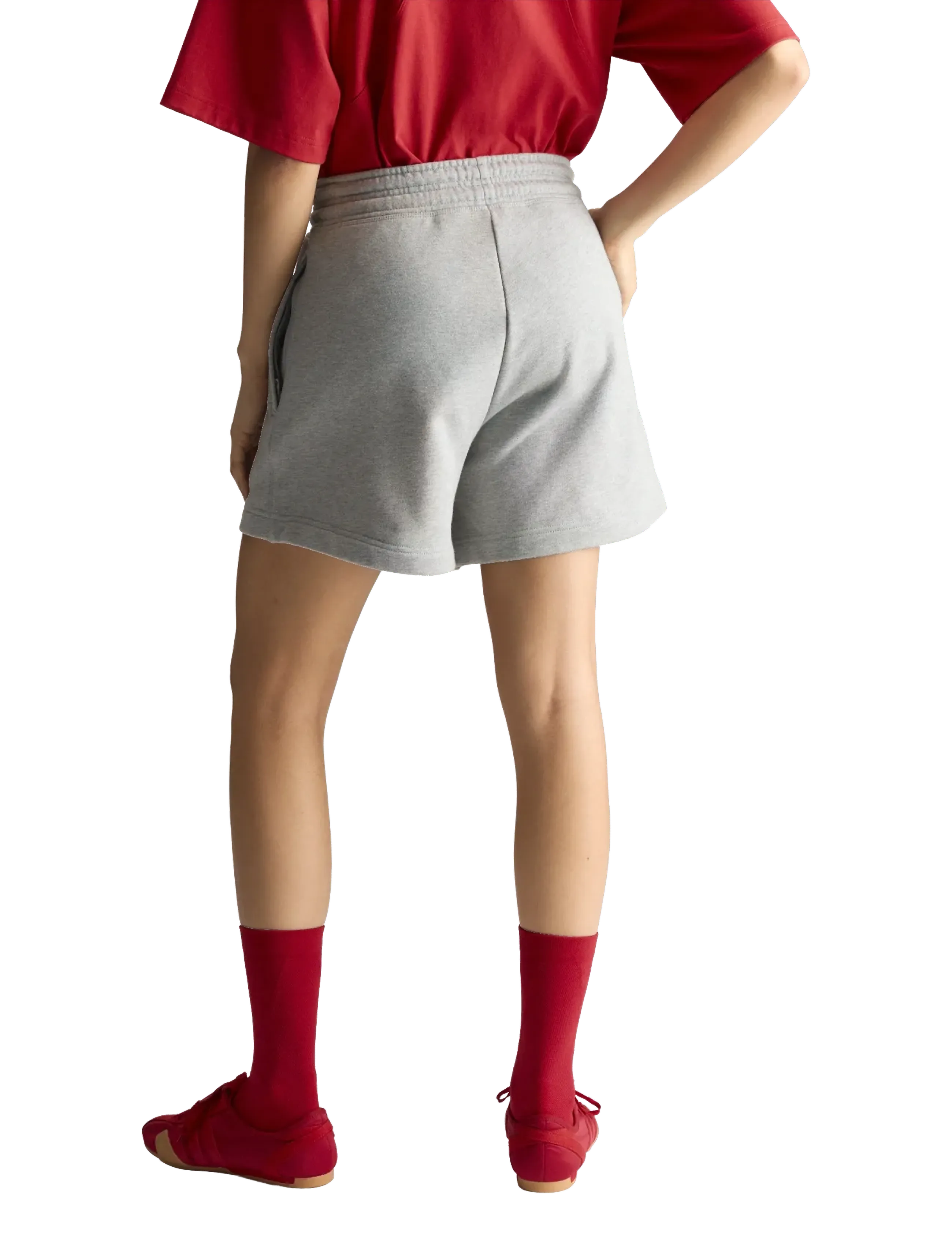 adidas by Stella McCartney - aSMC TERRY SHO - sweat shorts - mgreyh/white - 5