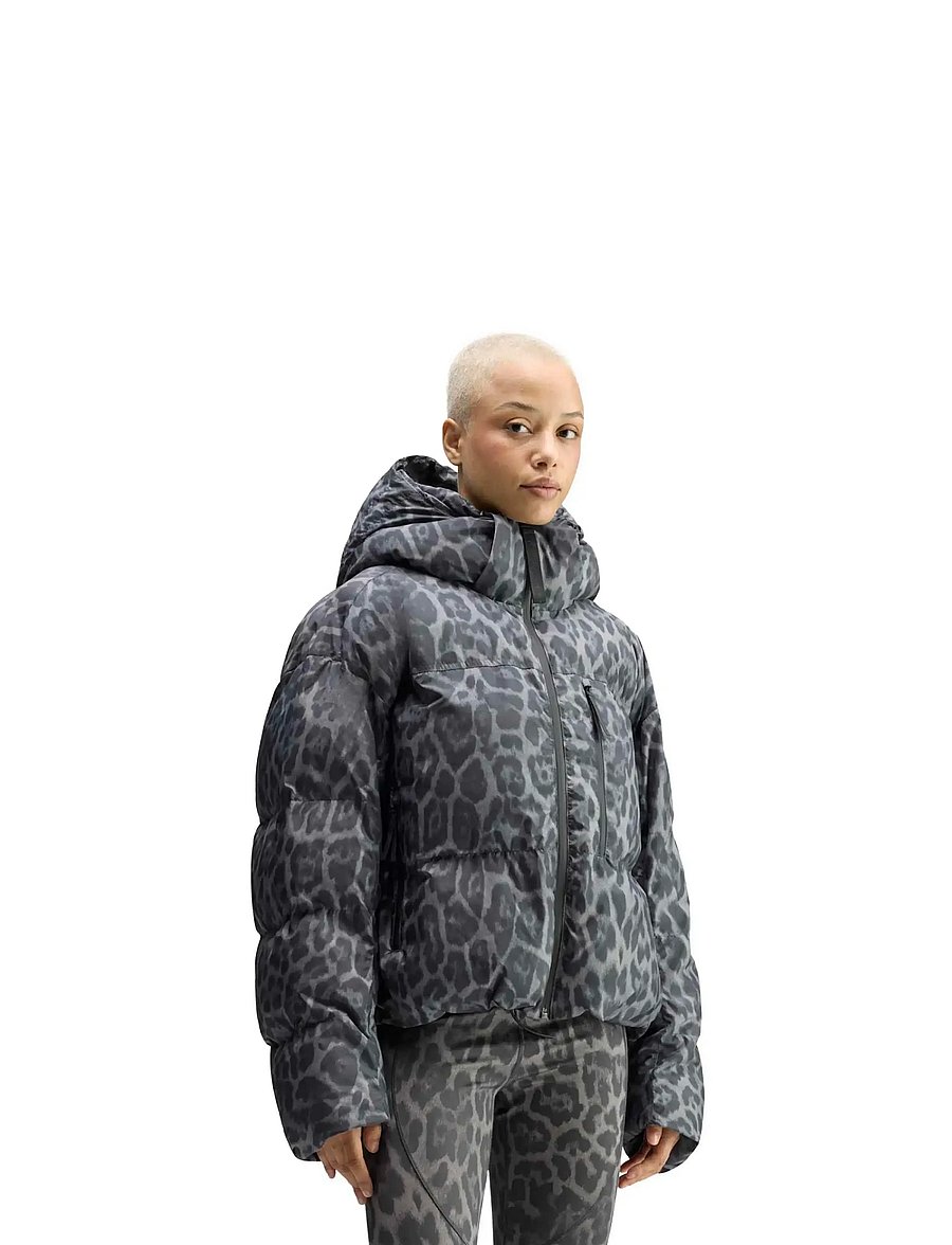 adidas by Stella McCartney - aSMC SHRT PUF P - vinterjakker - dovgry/carbon - 0