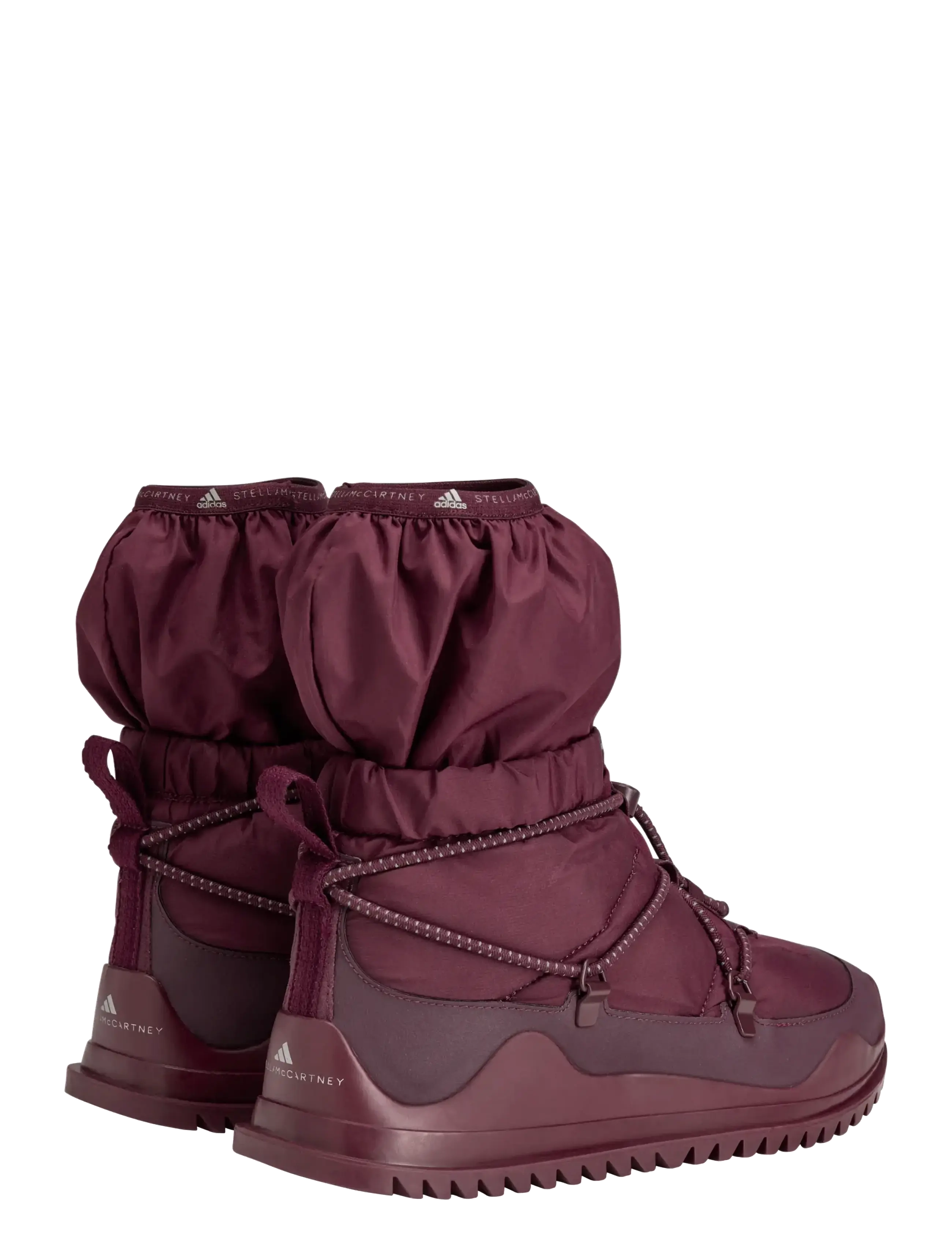 adidas by Stella McCartney - aSMC Winterboot COLD.RDY - maroon/maroon/maroon - 3