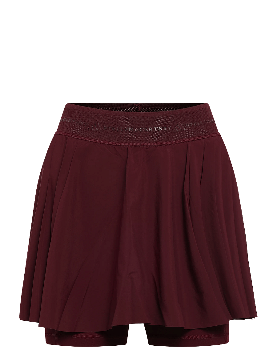 adidas by Stella McCartney - aSMC PLTD SKORT - skorts - maroon - 0