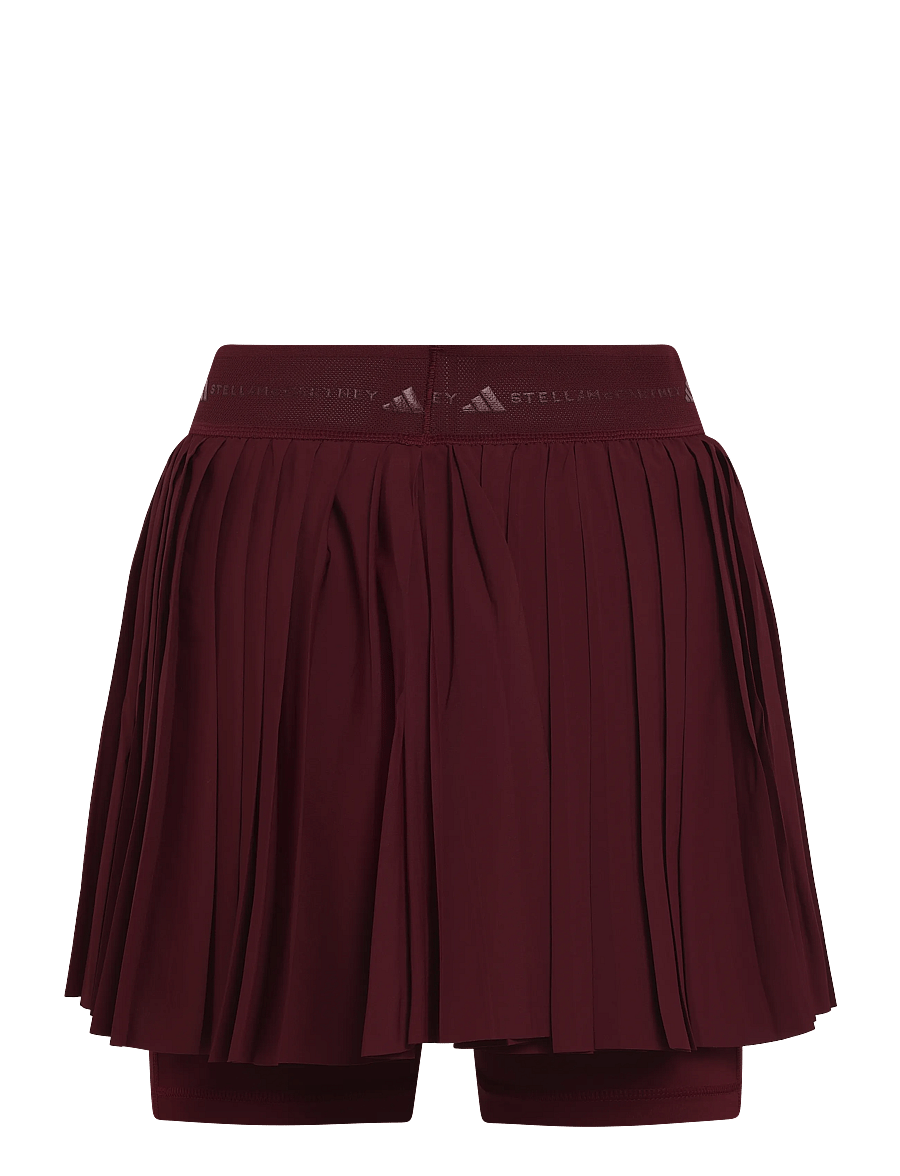 adidas by Stella McCartney - aSMC PLTD SKORT - skorts - maroon - 1