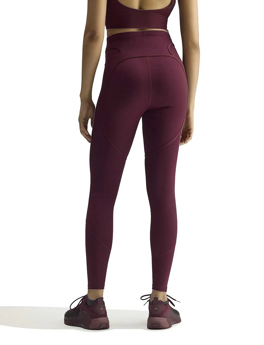 adidas by Stella McCartney - aSMC TPR 1/1 L - volle länge - maroon - 2