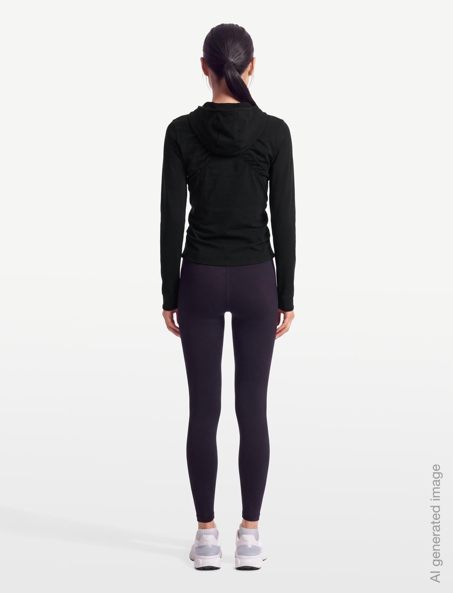 adidas by Stella McCartney - aSMC STD LS TEE - rudens santaupos - black - 4