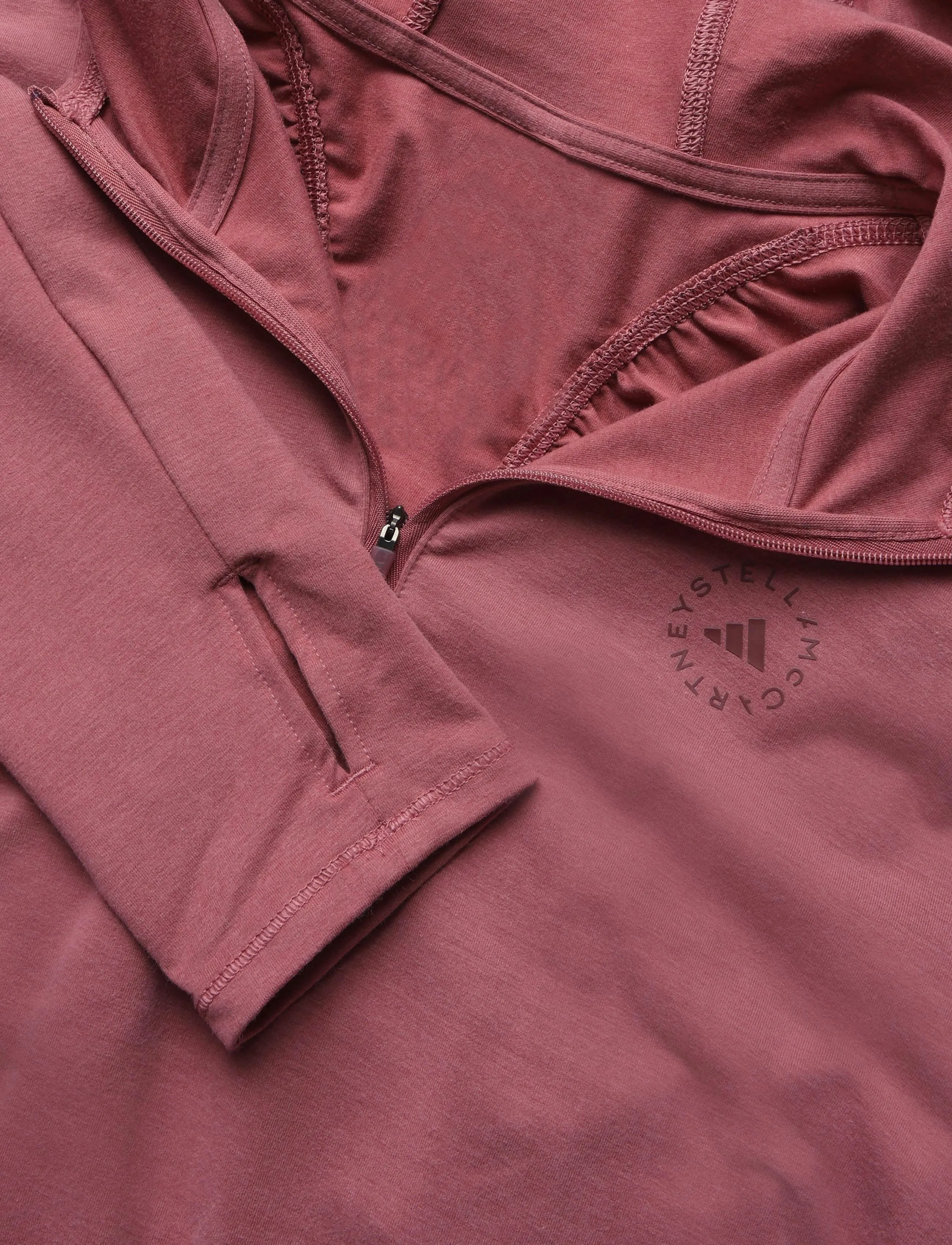 adidas by Stella McCartney - aSMC STD LS TEE - kapuzenpullover - precri - 1
