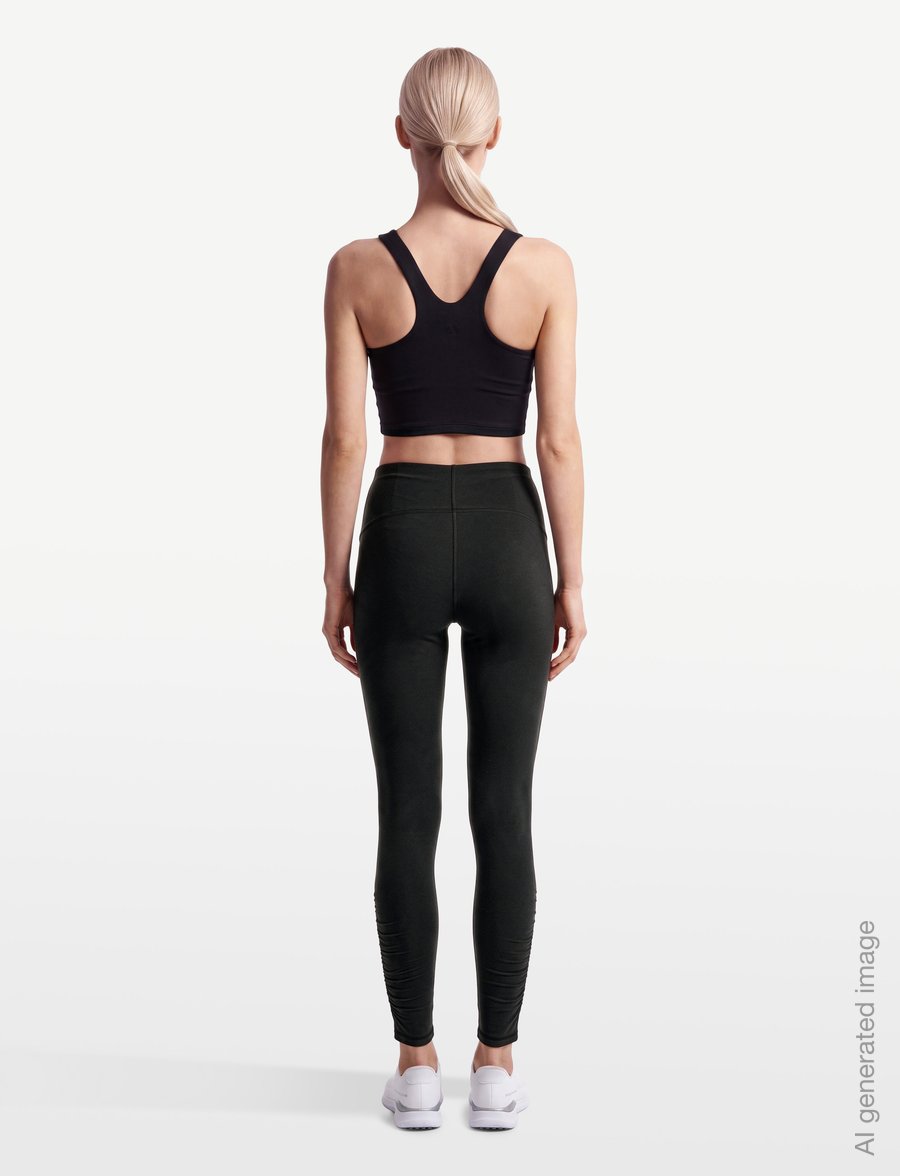 adidas by Stella McCartney - aSMC STD C LEG - training tights - black - 4