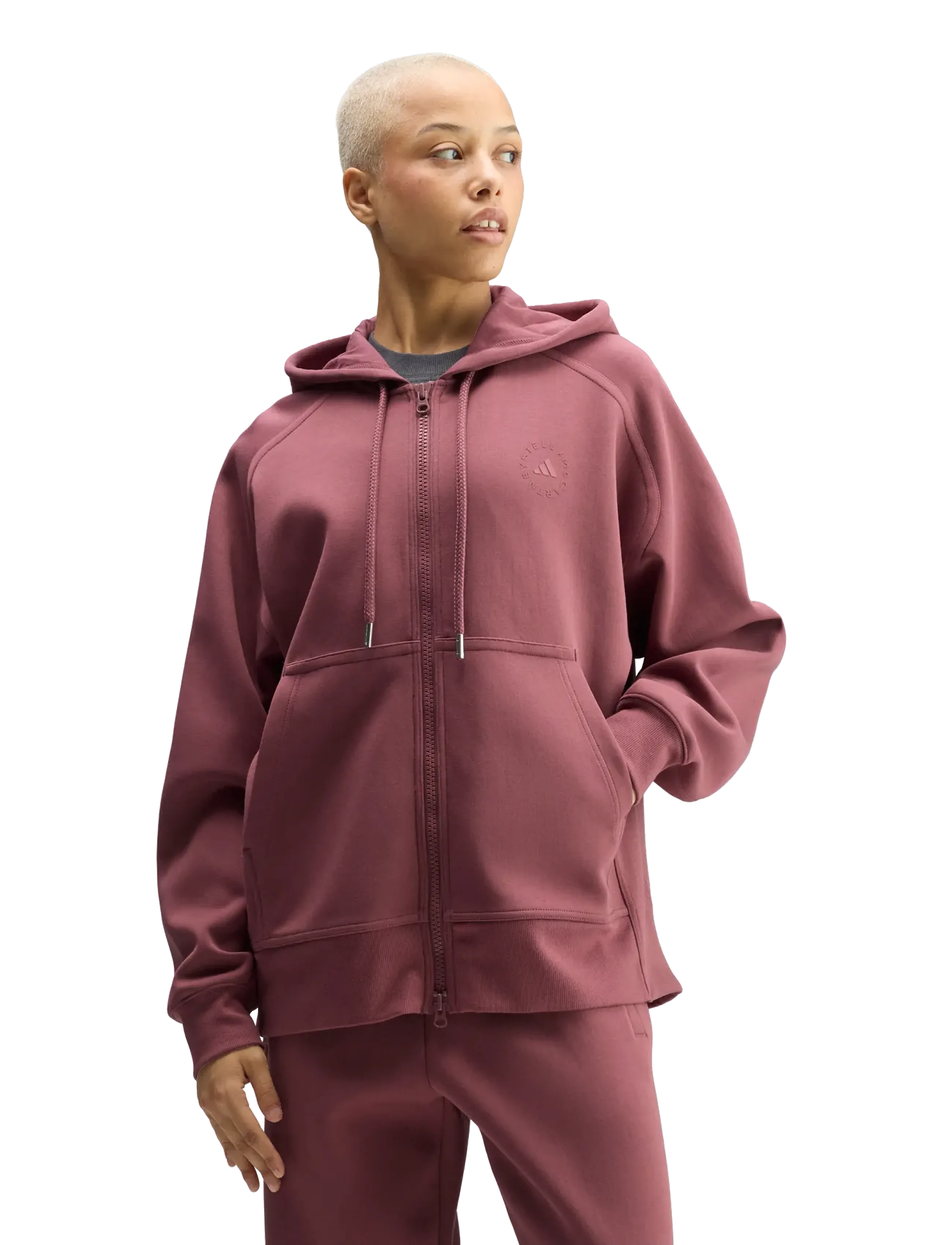 adidas by Stella McCartney - aSMC FZ HOODIE - kapuutsiga dressipluusid - quicri - 2