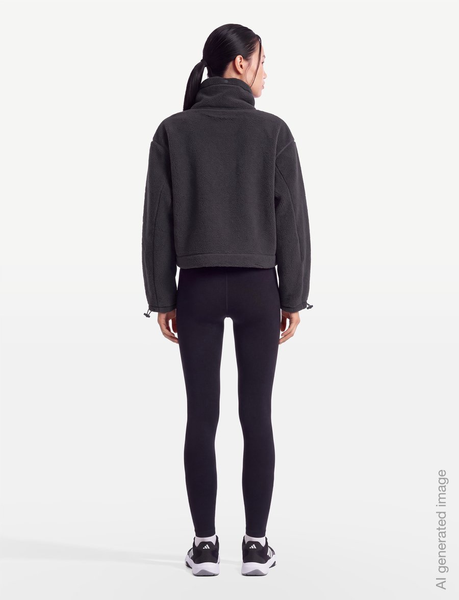 adidas by Stella McCartney - aSMC FZ FLZ - tops - carbon - 4
