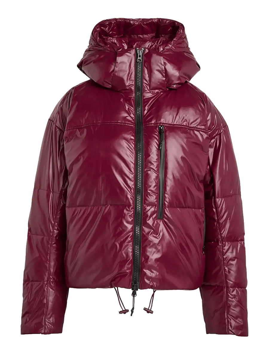 adidas by Stella McCartney - aSMC SHORT PUF - vinterjakker - maroon - 0