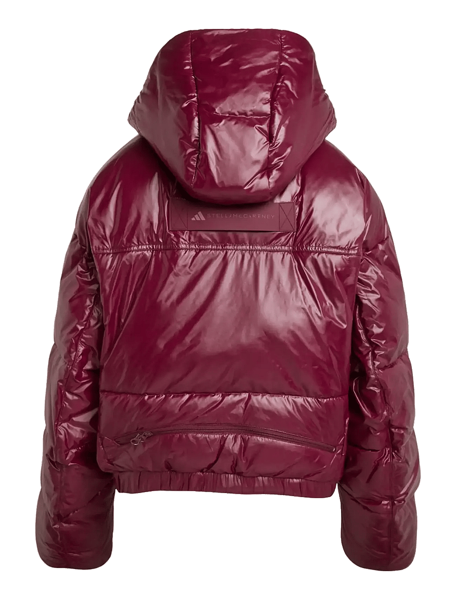 adidas by Stella McCartney - aSMC SHORT PUF - vinterjakker - maroon - 1