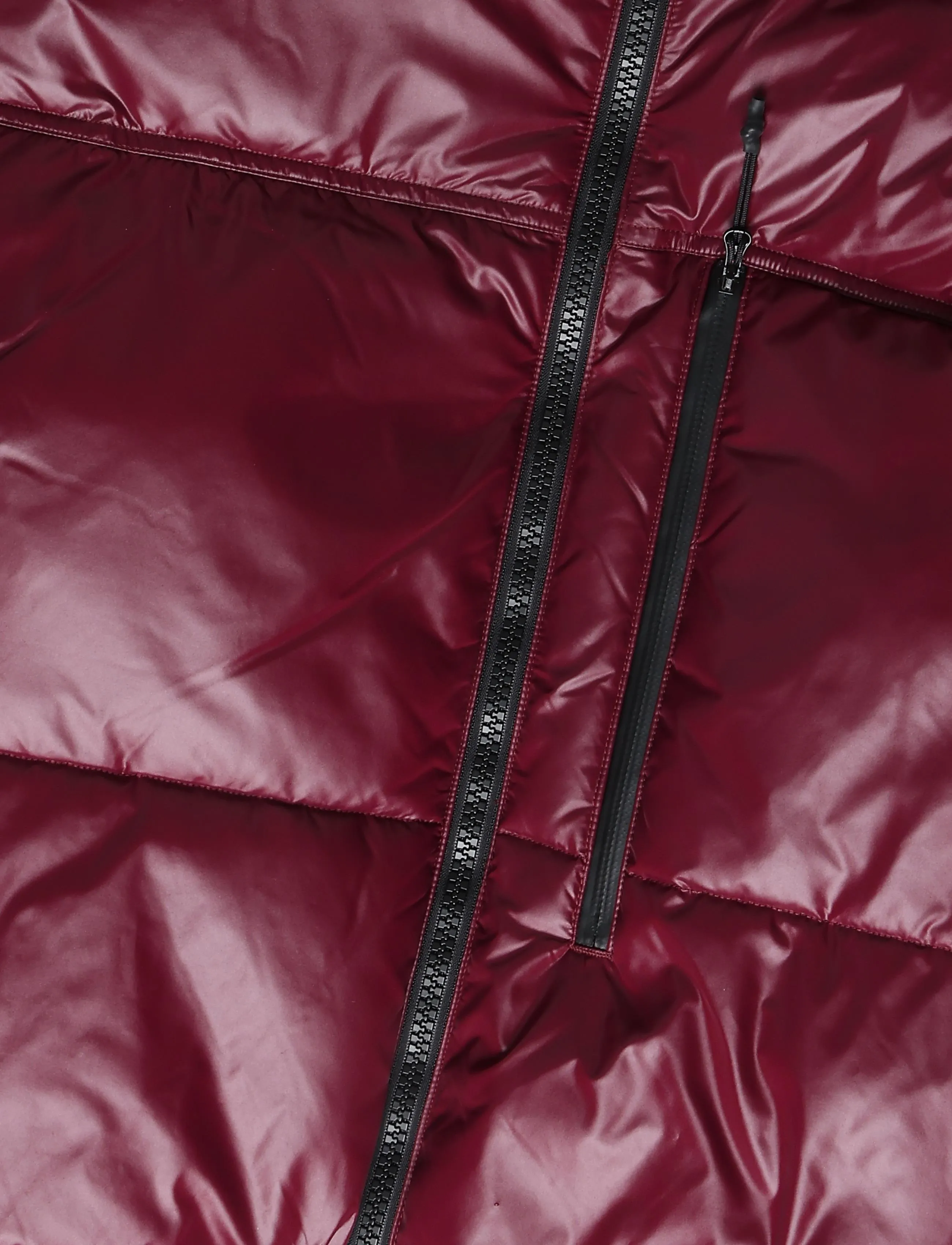 adidas by Stella McCartney - aSMC SHORT PUF - kurtki zimowe - maroon - 4