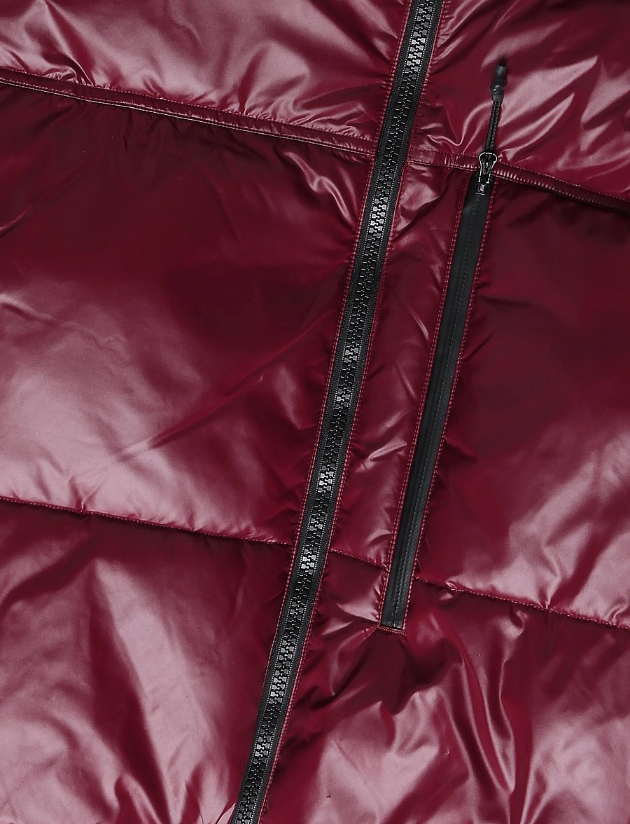 adidas by Stella McCartney - aSMC SHORT PUF - kurtki zimowe - maroon - 4