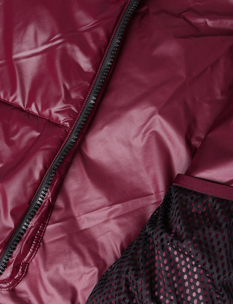 adidas by Stella McCartney - aSMC SHORT PUF - kurtki zimowe - maroon - 5