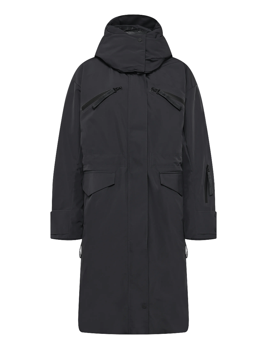 adidas by Stella McCartney - aSMC LONG PUFFA - dunjakker - carbon - 0