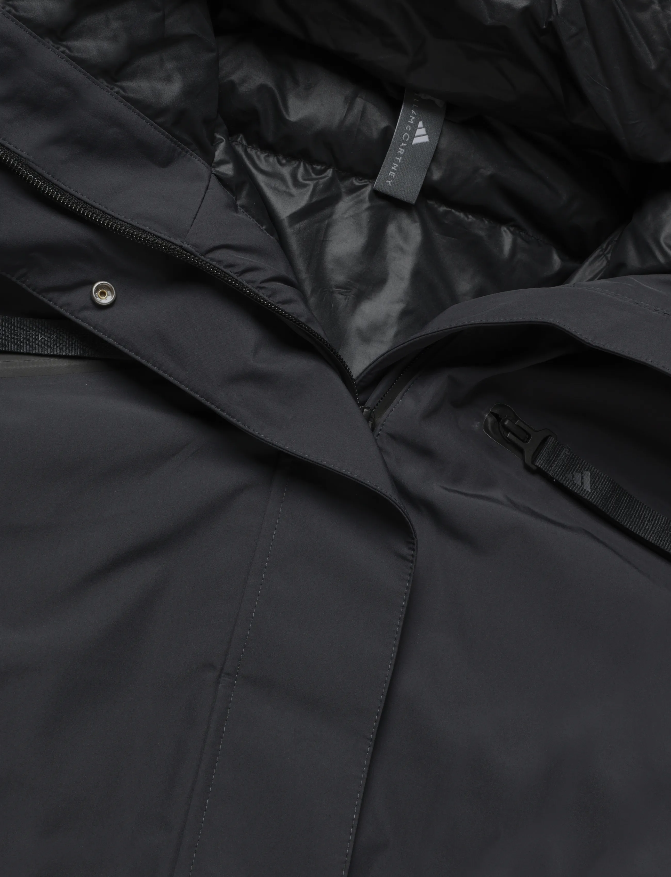 adidas by Stella McCartney - aSMC LONG PUFFA - carbon - 2