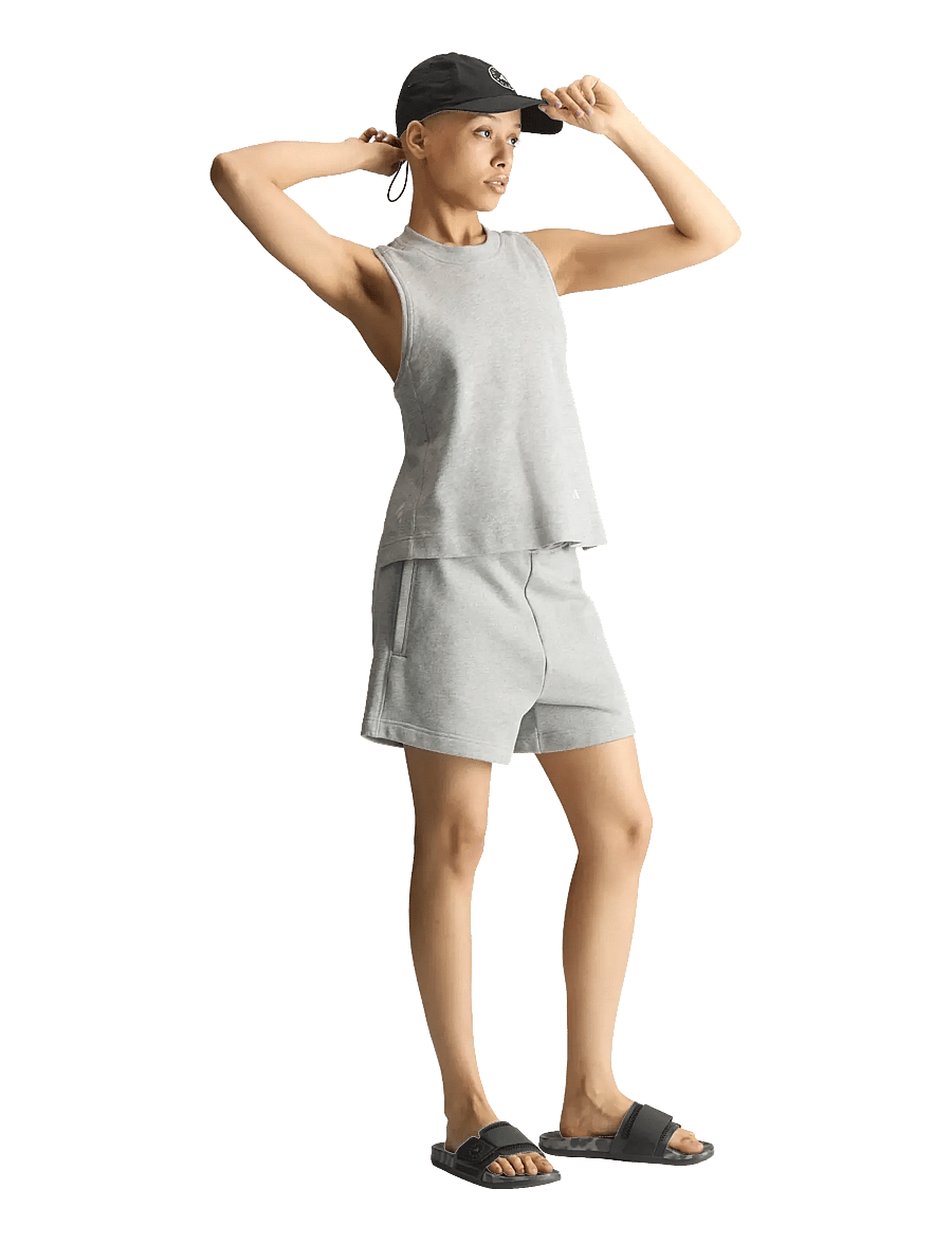 adidas by Stella McCartney - aSMC LOGO TK - tank tops - mgreyh/orbgry - 0