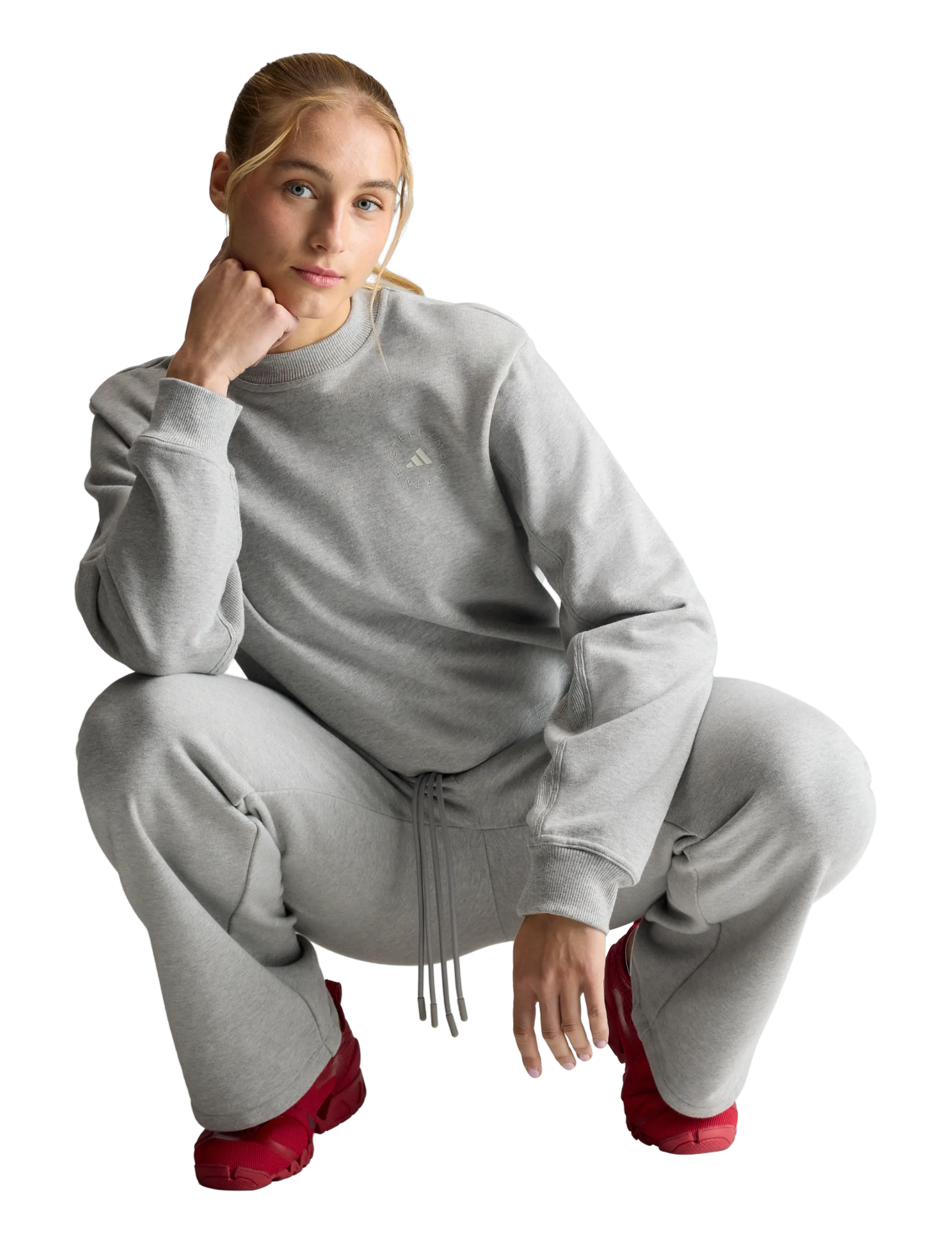 adidas by Stella McCartney Asmc Reg Sw Sh, XS, Grey