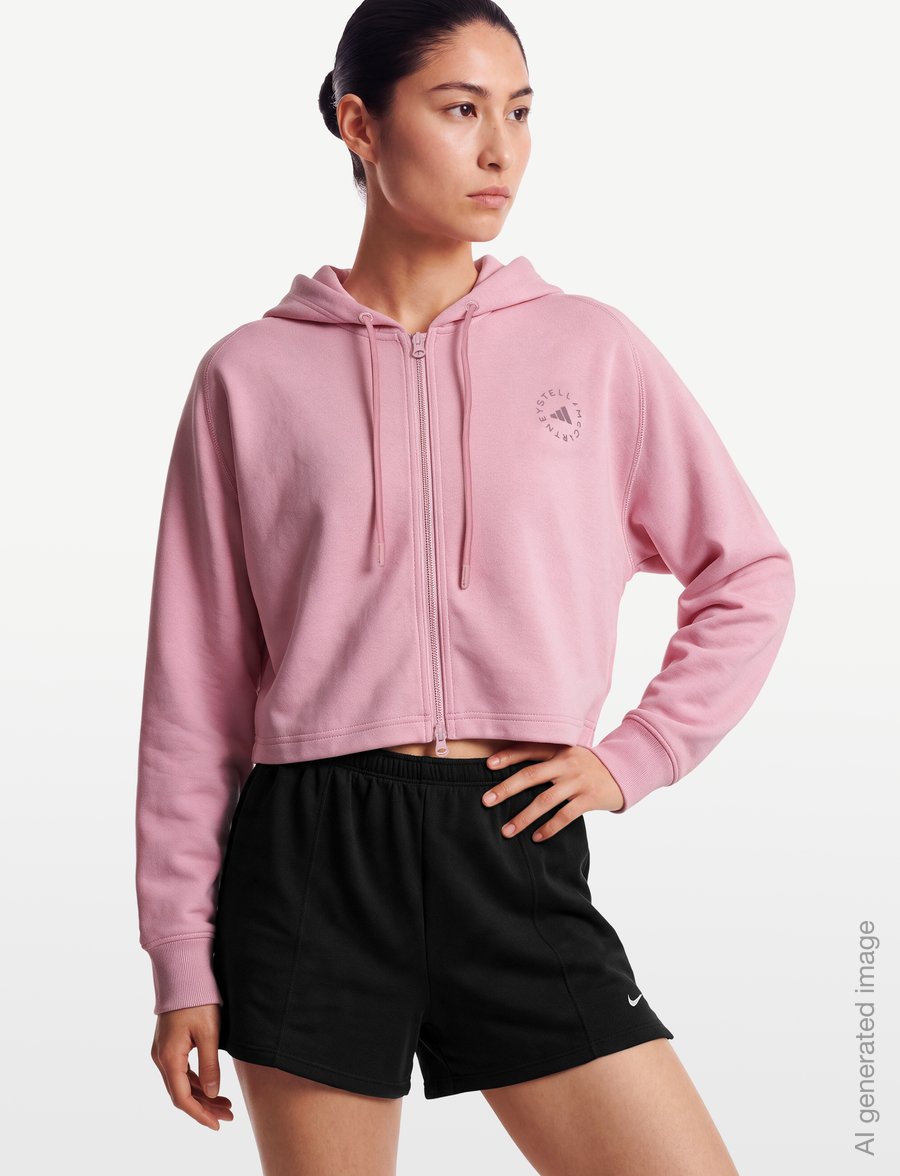 adidas by Stella McCartney - aSMC CRO HOODIE - tops - rusbls - 3