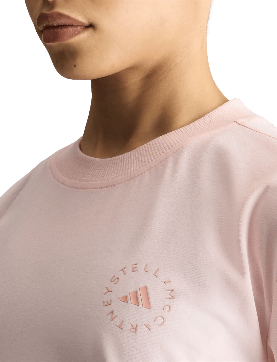 adidas by Stella McCartney - aSMC LONG SLV - langærmede t-shirts - icepnk - 4