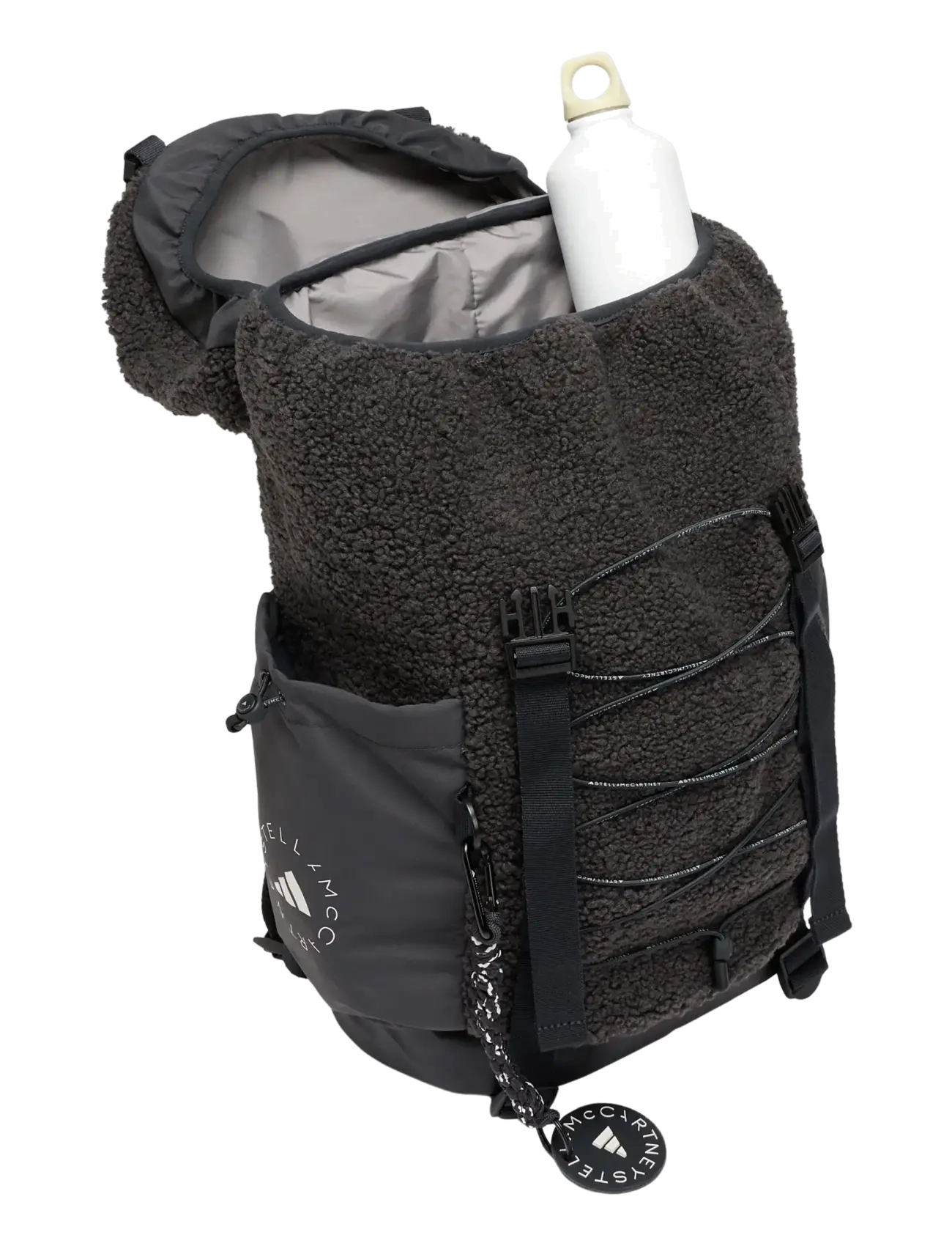 adidas by Stella McCartney - aSMC BACKPACK F - carbon/orbgry - 2