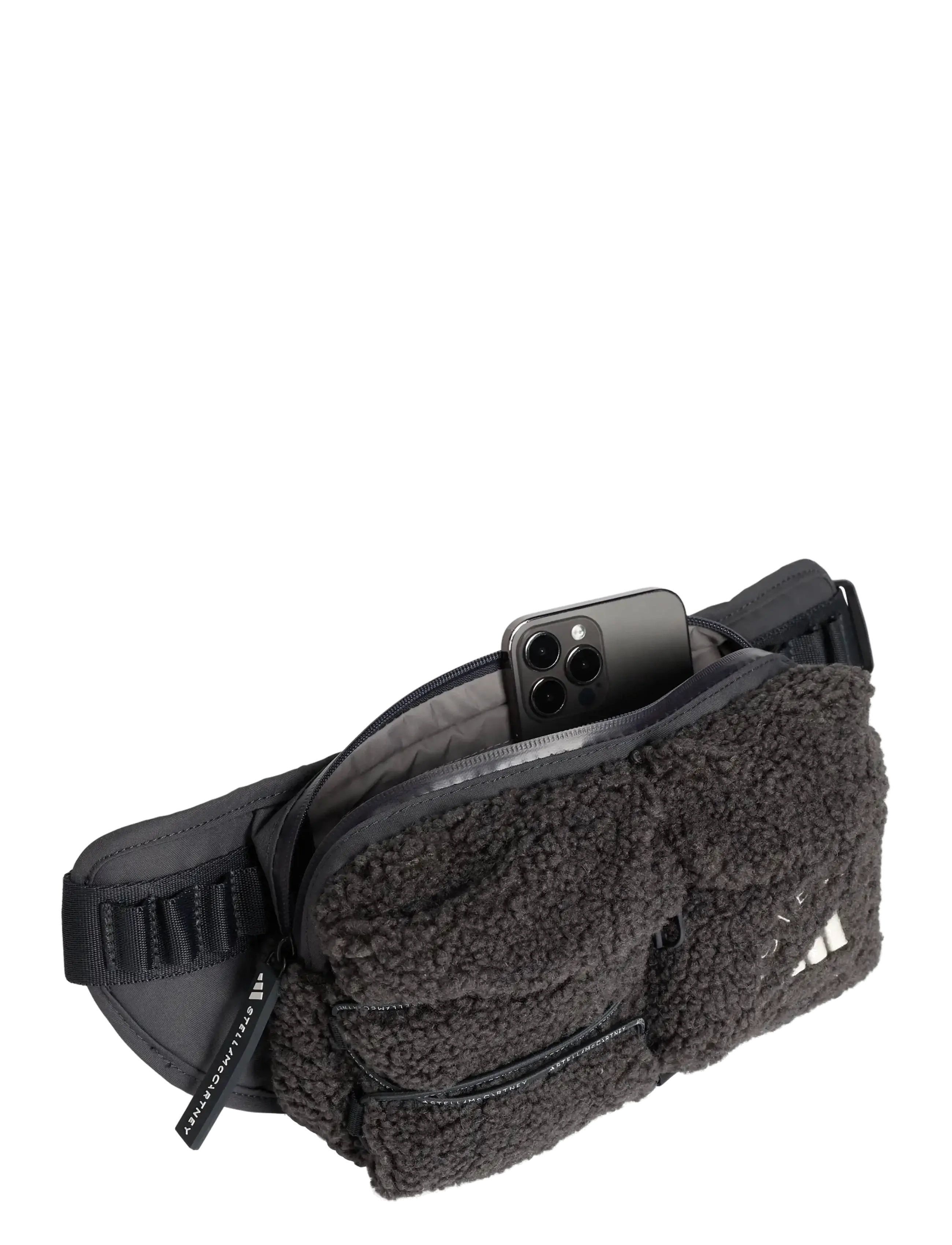 adidas by Stella McCartney - aSMC BUMBAG F - carbon/orbgry - 2