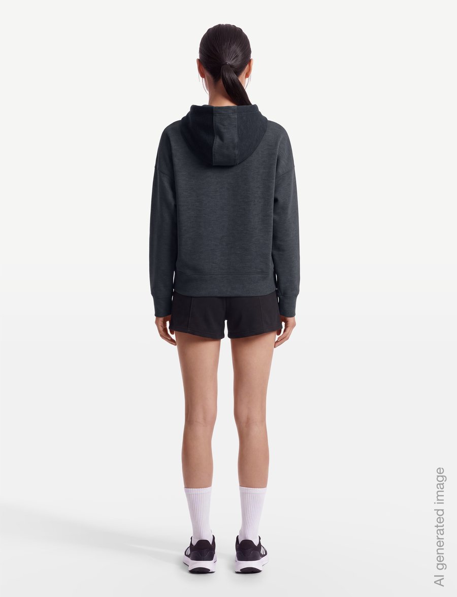 adidas by Stella McCartney - aSMC SCUBA HD - hoodies - dgreyh - 4