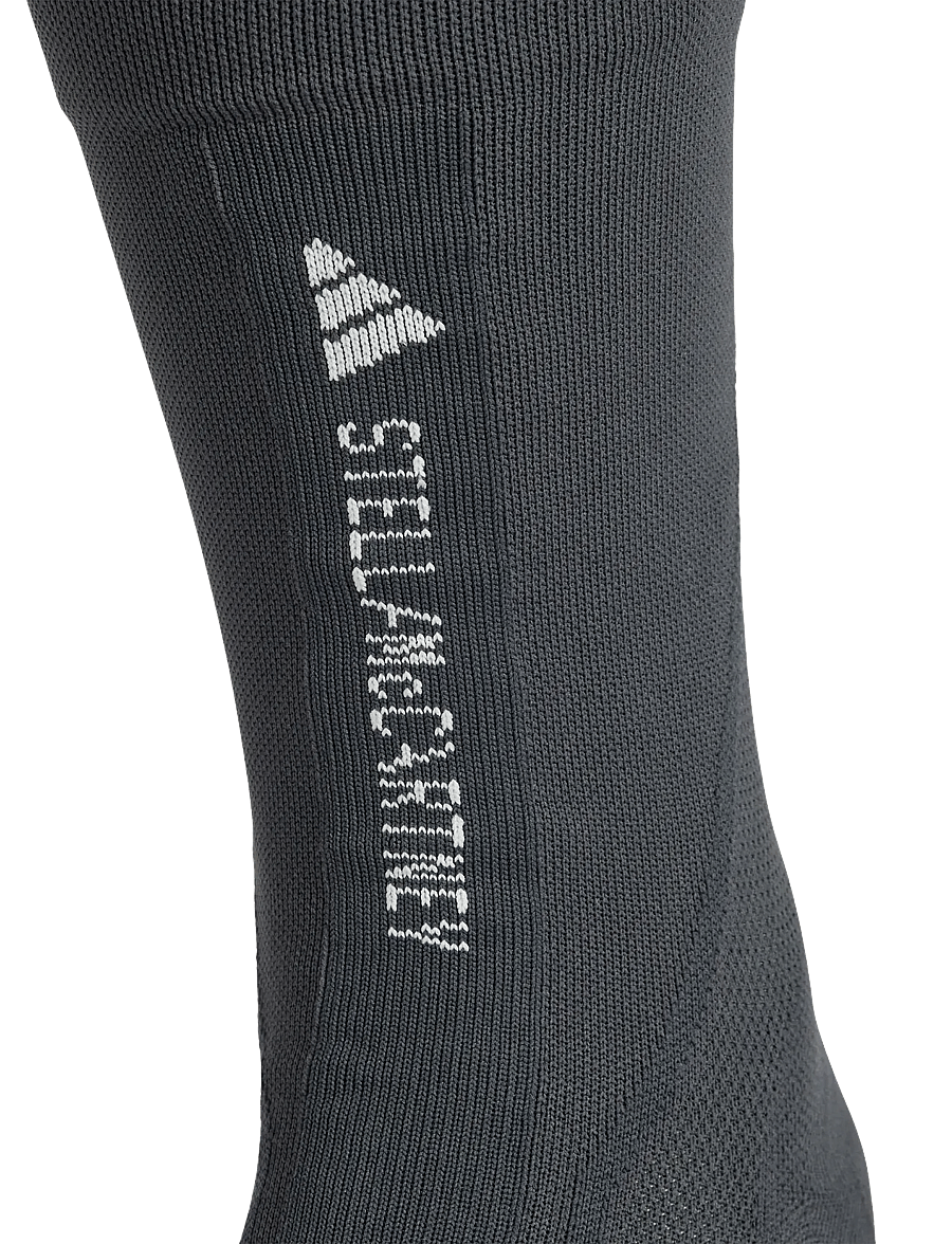 adidas by Stella McCartney - aSMC CREW SOCKS - sport socks - carbon/orbgry - 2