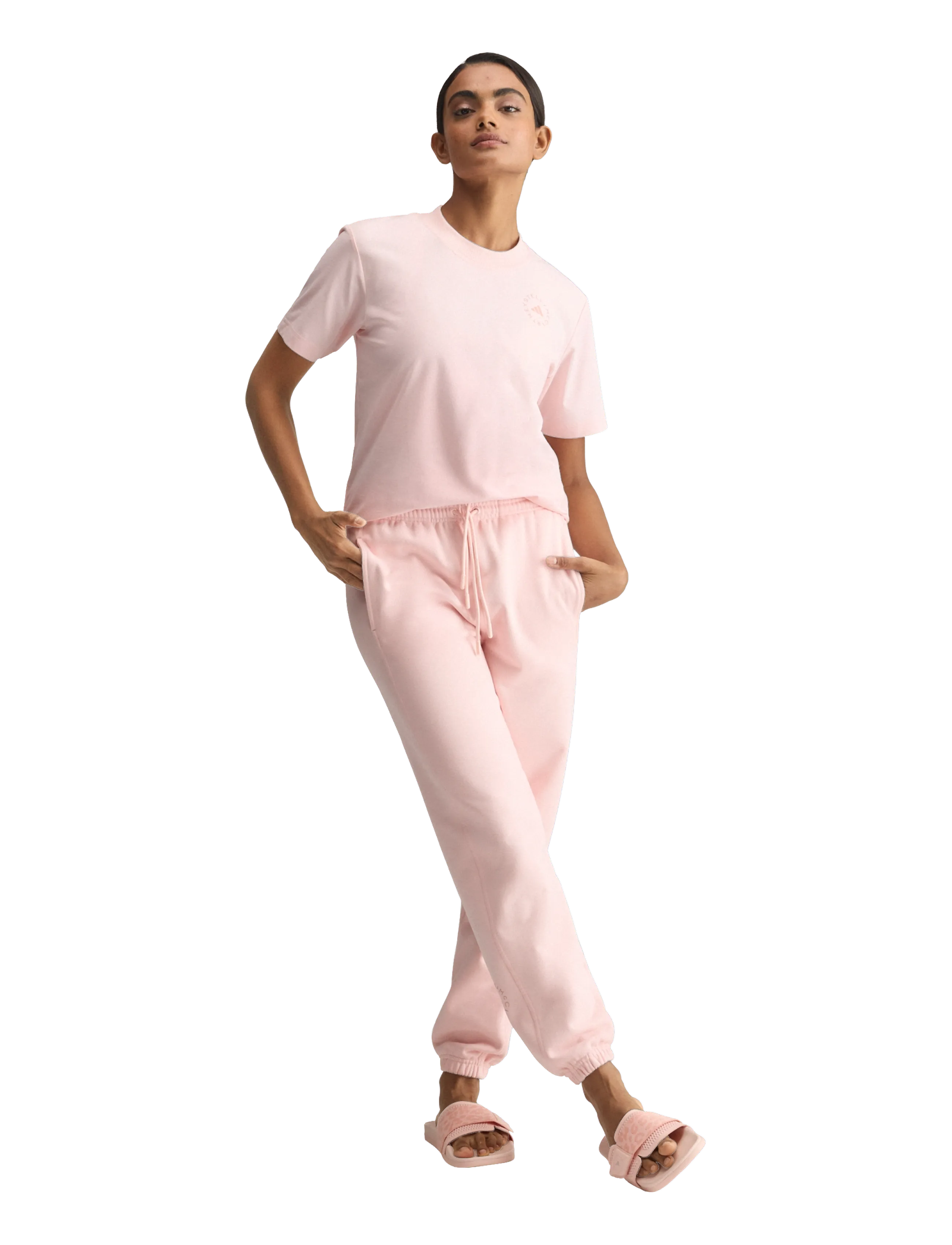 adidas by Stella McCartney - aSMC REGL TEE - t-shirts - icepnk - 4