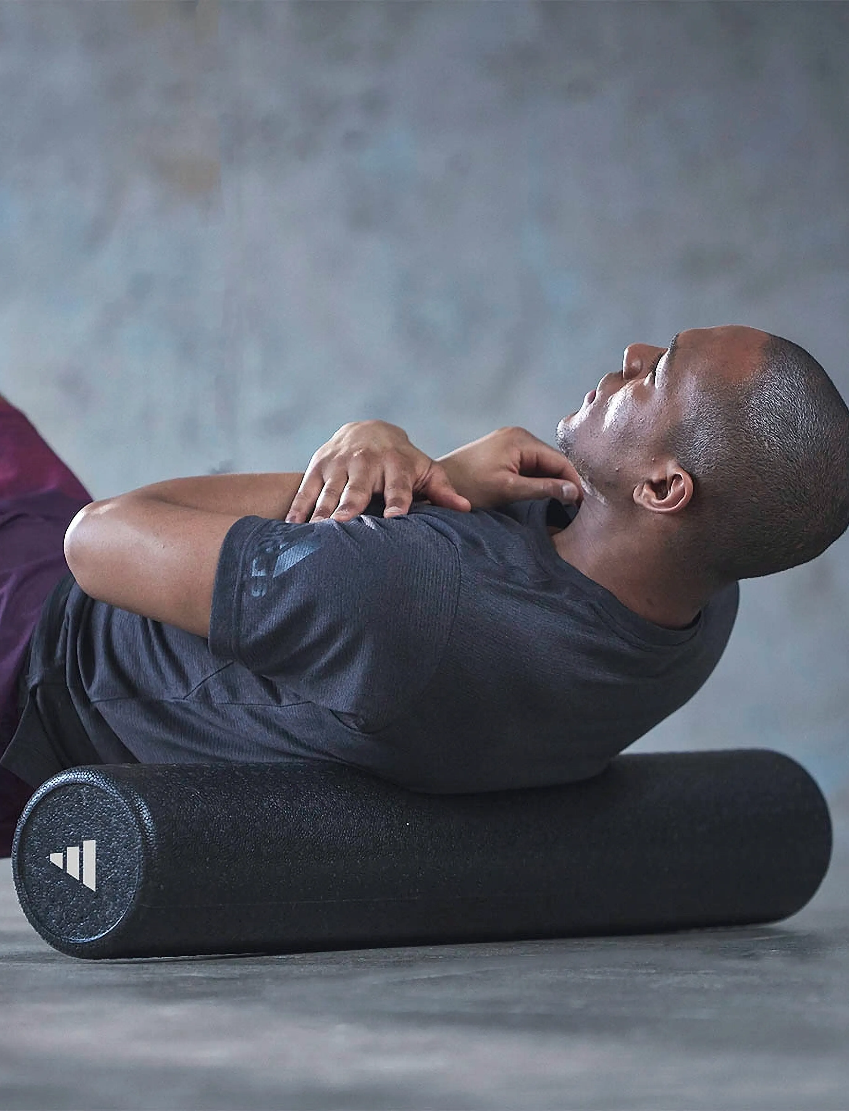 adidas Equipment Adidas Epp Foam Roller, One Size, Black, Sport Training Equipment > Sport Foam Rolls & Massage Balls, Herre