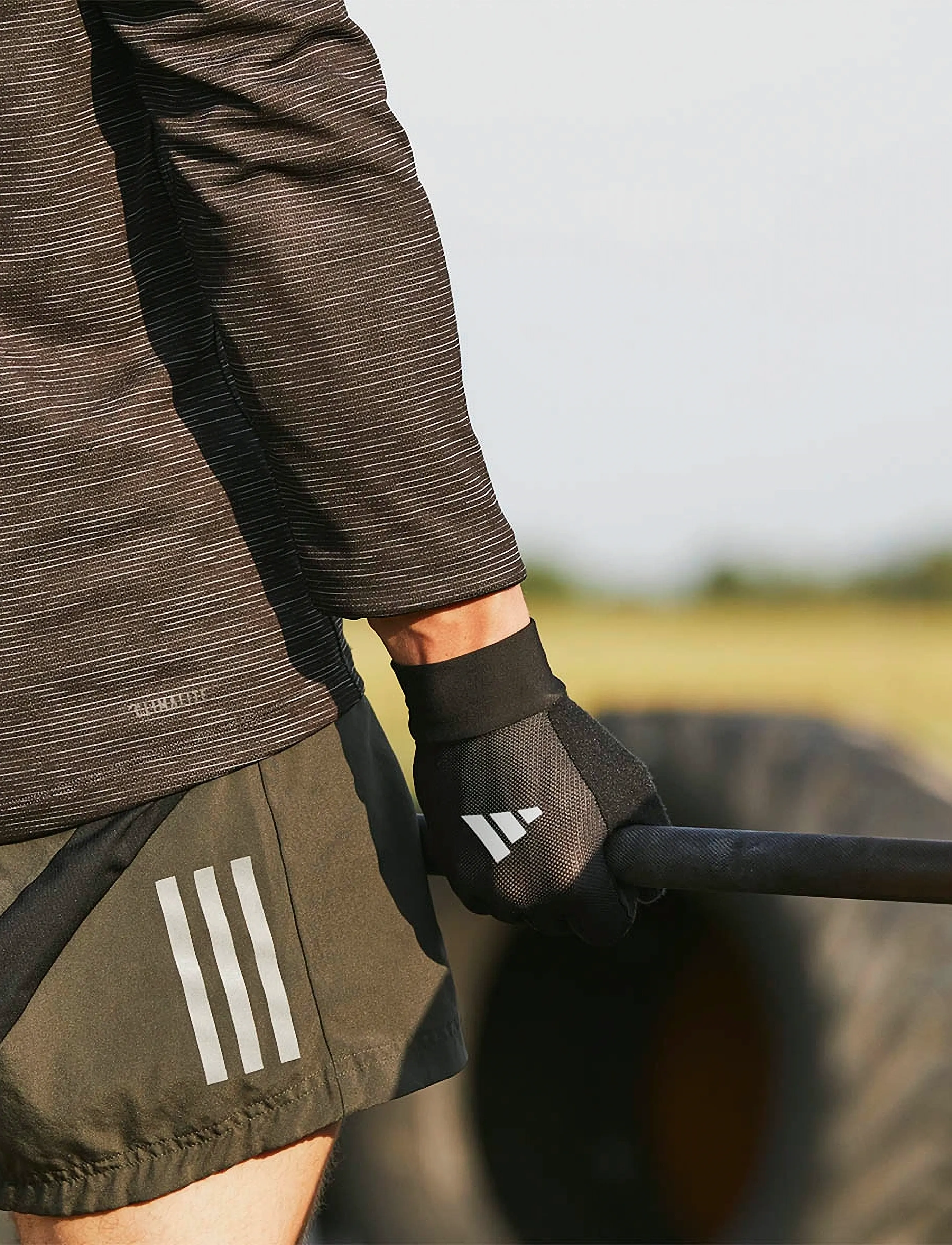 adidas Equipment Full Finger Essential Gloves, S, Black, Sport Gloves > Sport Finger Gloves, Dame